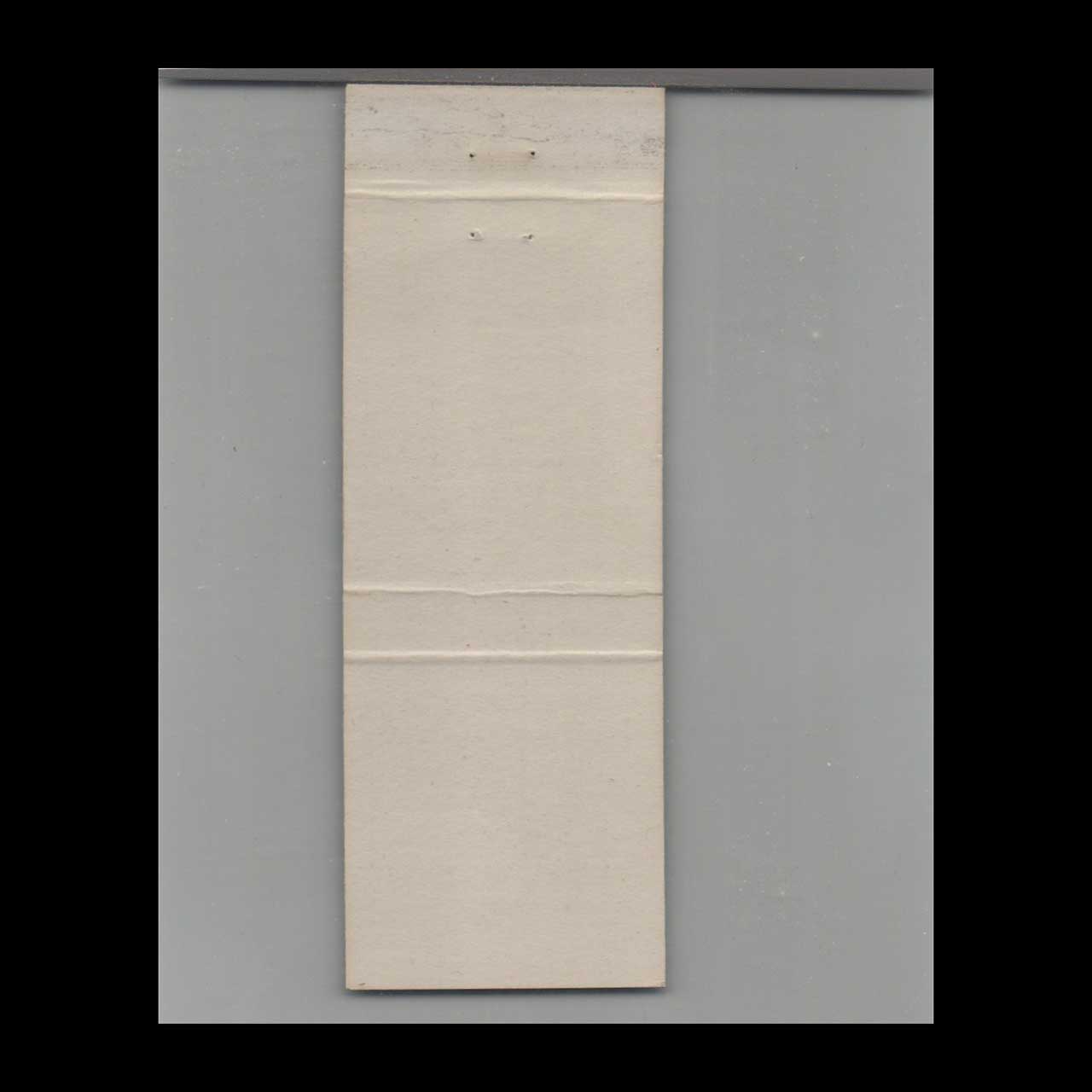 Matchbook Cover Tomahawk Hotel Green River WY Blue Matchbook Cover Tomahawk Hotel Green River WY Blue