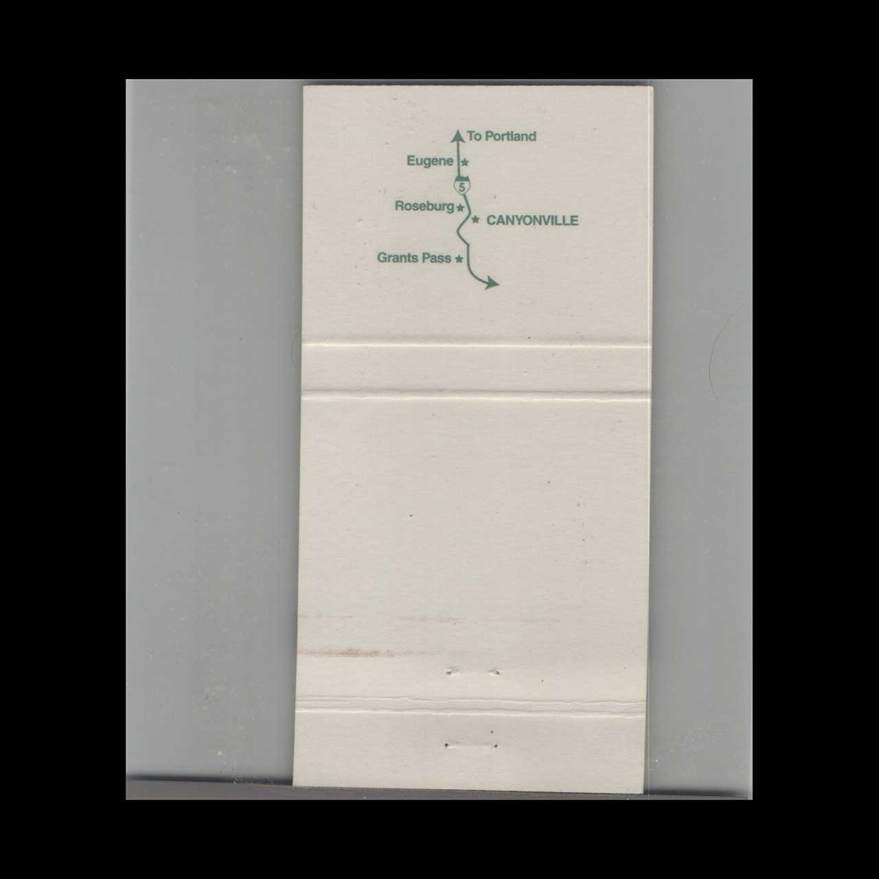 Seven Feathers Hotel & Casino Matchbook Cover Canyonville Seven Feathers Hotel & Casino Matchbook Cover Canyonville