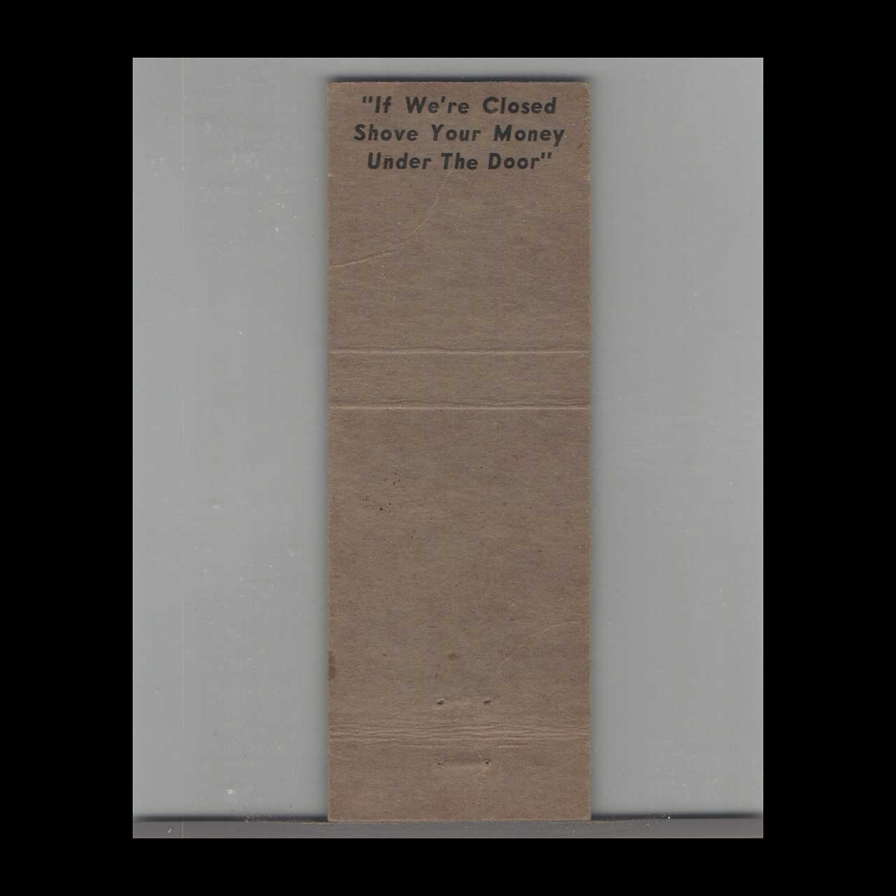 Matchbook Cover Skelly Motor Inn Salida CO Matchbook Cover Skelly Motor Inn Salida CO