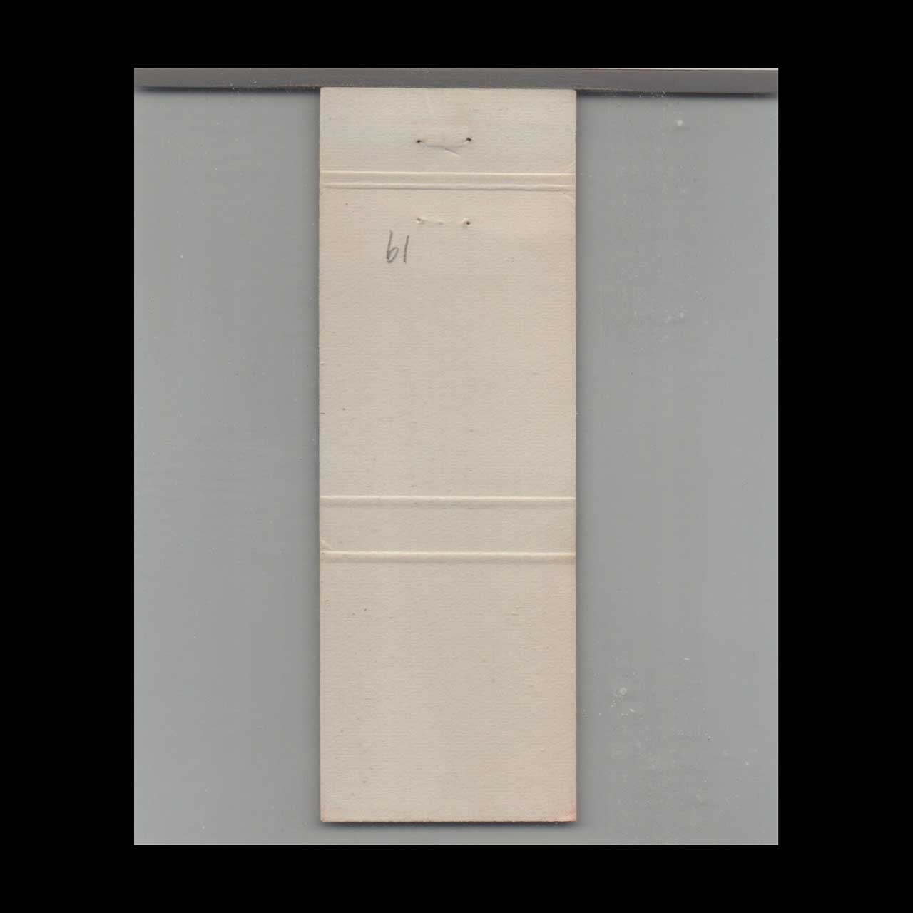 Matchbook Cover Claytons Hobby House Toledo OH #4 Matchbook Cover Claytons Hobby House Toledo OH #4