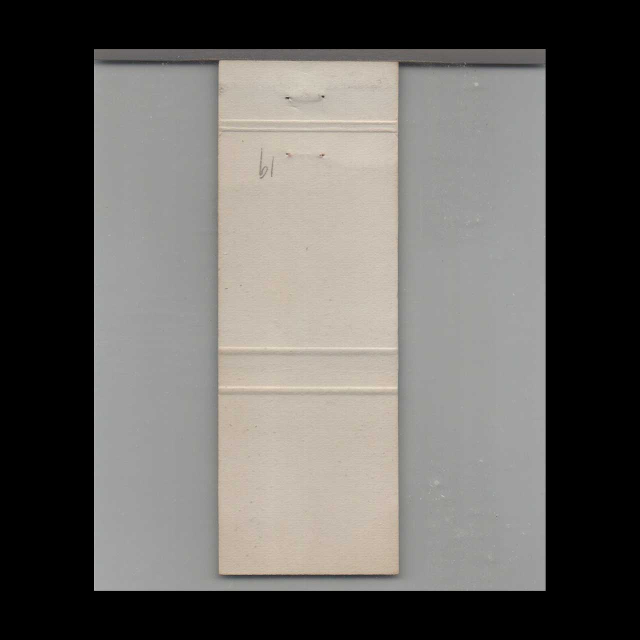 Matchbook Cover Claytons Hobby House Toledo OH #5 Matchbook Cover Claytons Hobby House Toledo OH #5