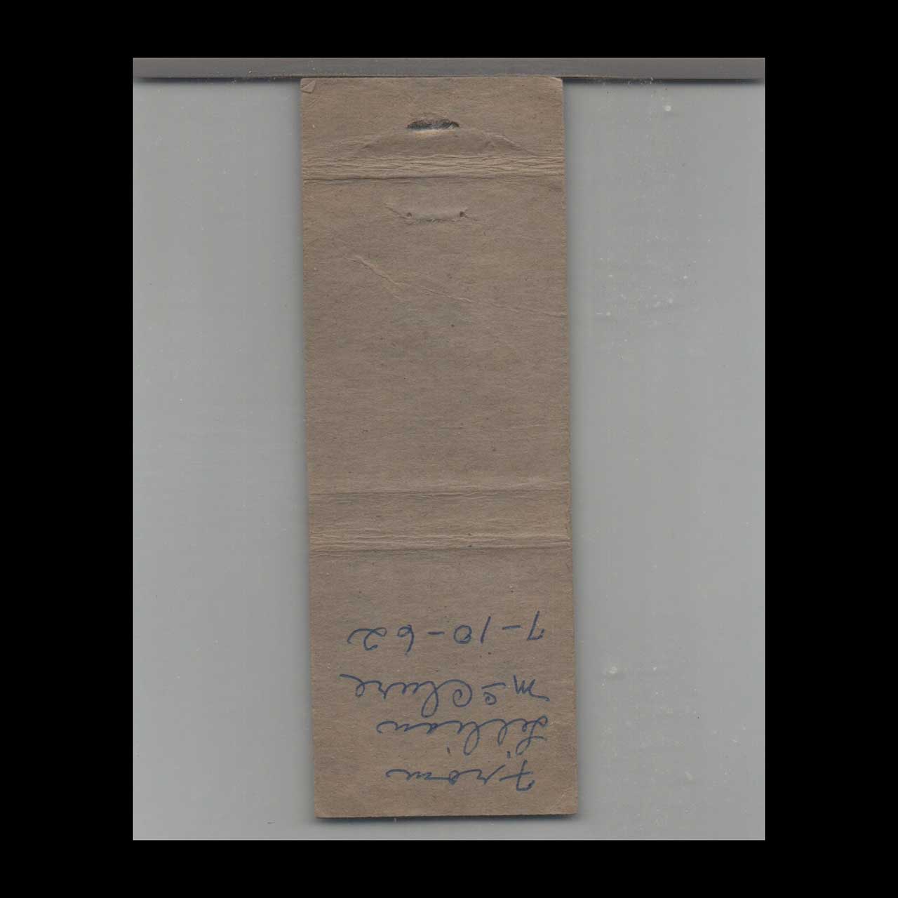 Matchbook Cover Dons Pure Gasoine Truck Stop Crawfordsville IN #1 Matchbook Cover Dons Pure Gasoine Truck Stop Crawfordsville IN #1