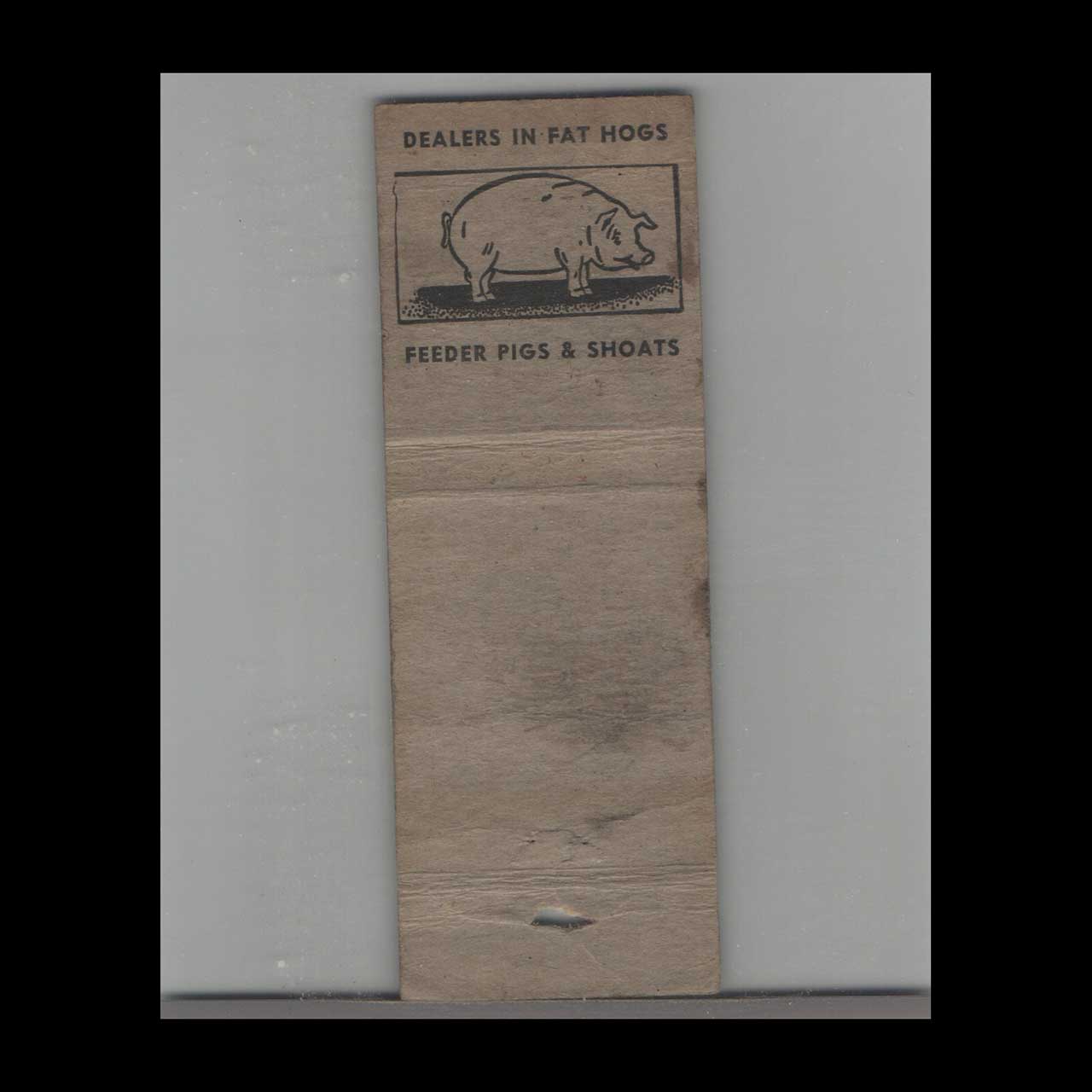 Matchbook Cover Villari Bros New Sharon NJ Matchbook Cover Villari Bros New Sharon NJ