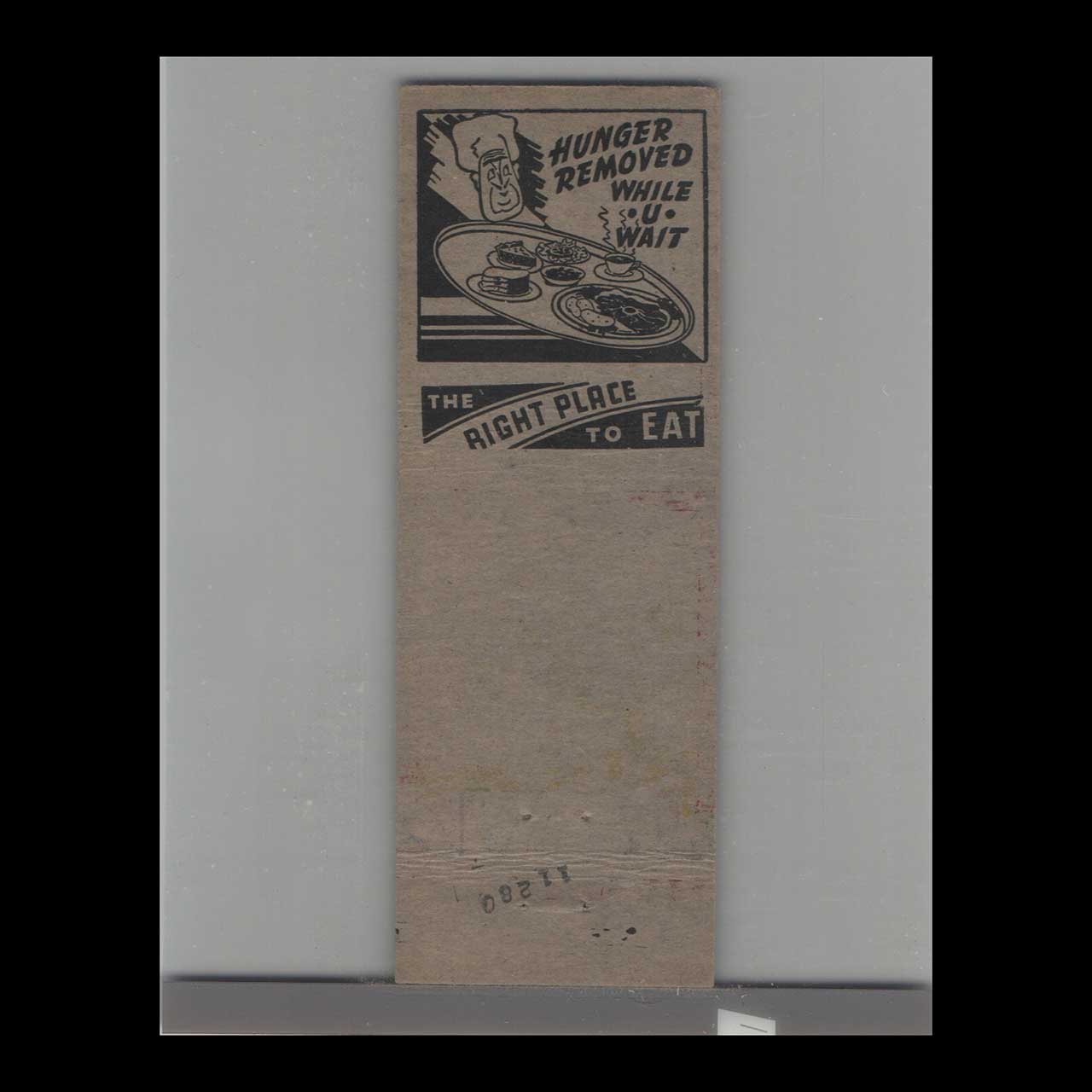C & W Restaurant Matchbook Cover Miami FL C & W Restaurant Matchbook Cover Miami FL
