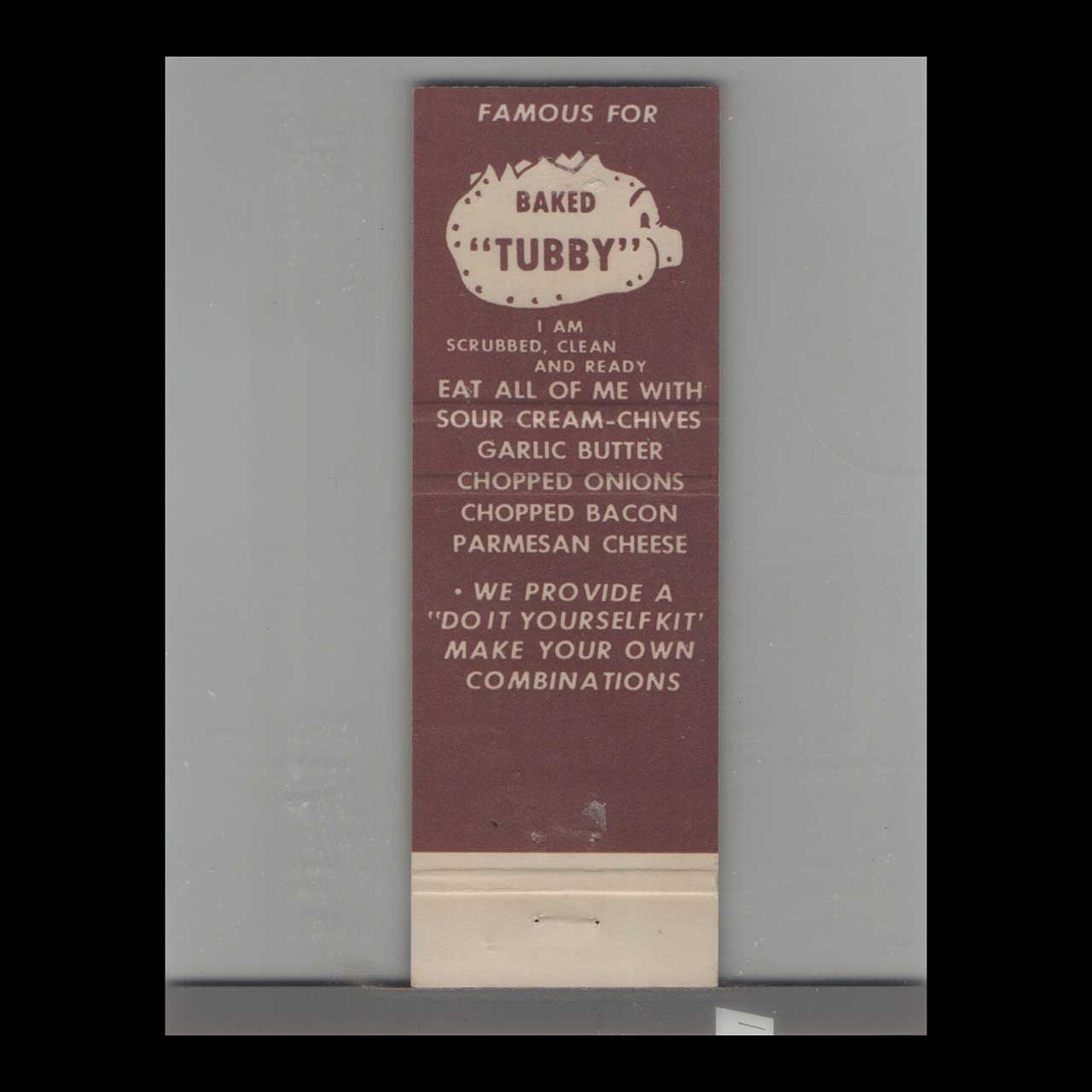 Matchbook Cover Miami FL Gallaghers Steaks and Lobsters Matchbook Cover Miami FL Gallaghers Steaks and Lobsters