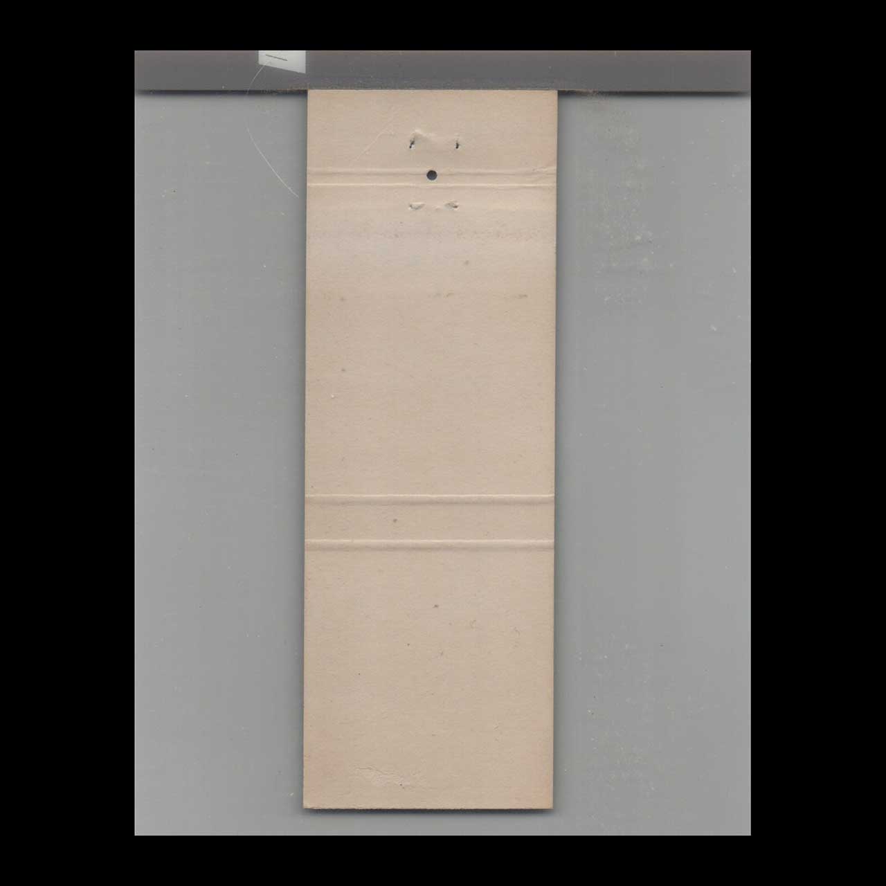 Matchbook Cover Miami FL Gatsbys Speakeasy Restaurant Matchbook Cover Miami FL Gatsbys Speakeasy Restaurant