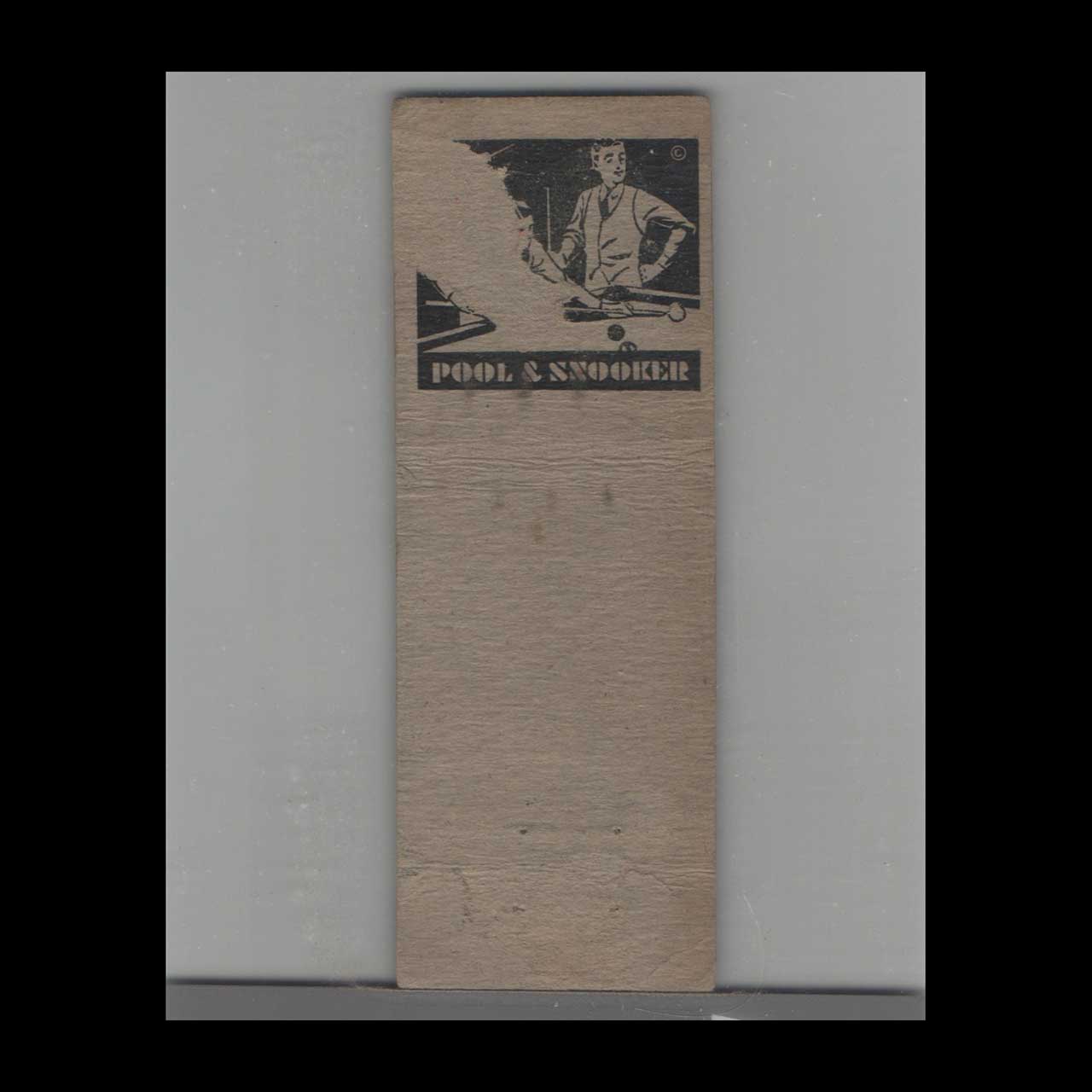 Matchbook Cover Miami FL Ideal Billiard Parlor Headquarters Matchbook Cover Miami FL Ideal Billiard Parlor Headquarters