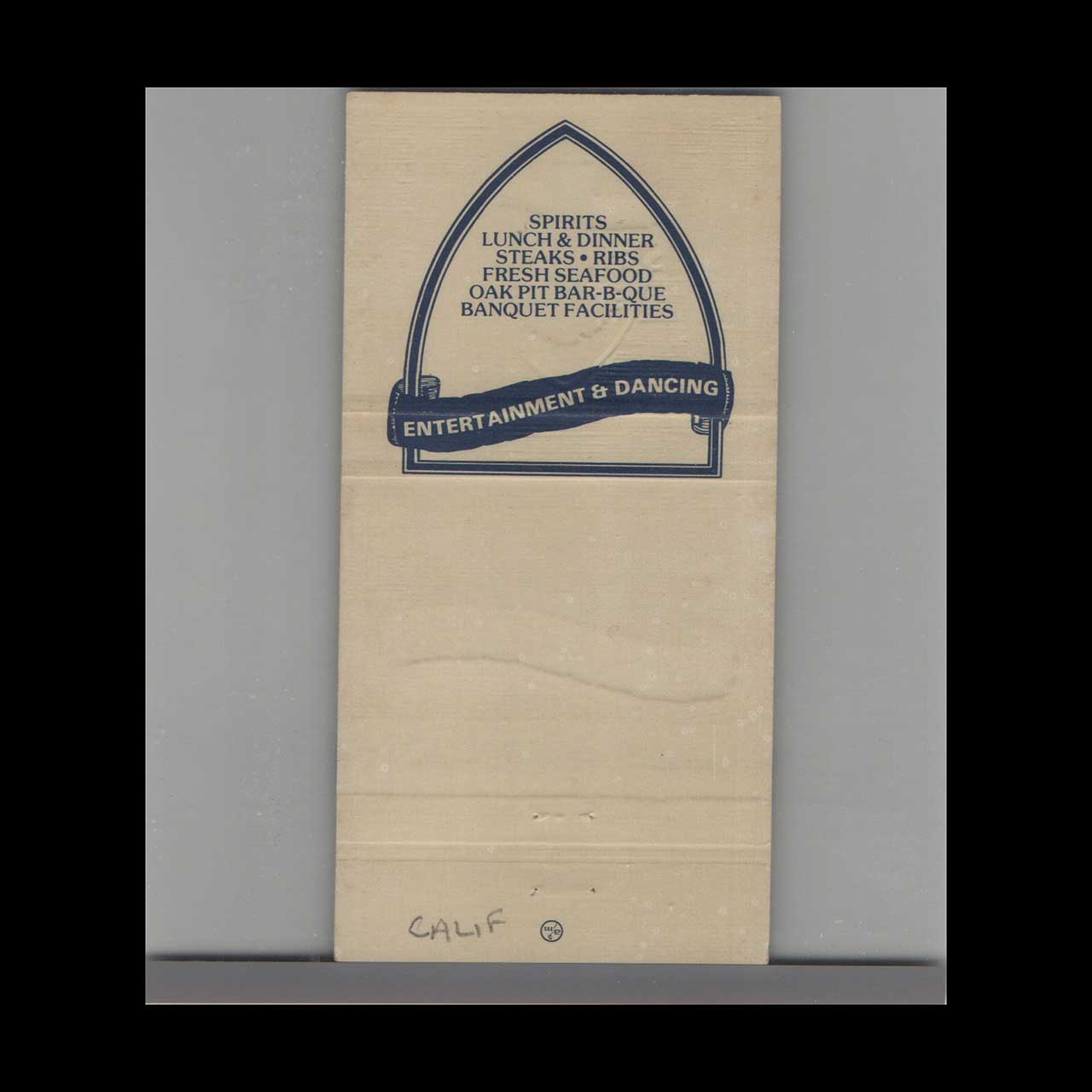 Joshuas Restaurant Matchbook Cover El Paso De Robles Joshuas Restaurant Matchbook Cover El Paso De Robles