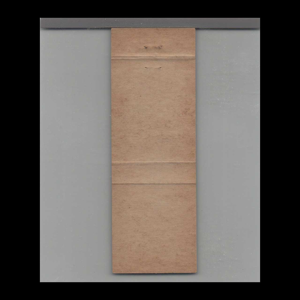 Estate Carlton Frederiksted VI Matchbook Cover Estate Carlton Frederiksted VI Matchbook Cover