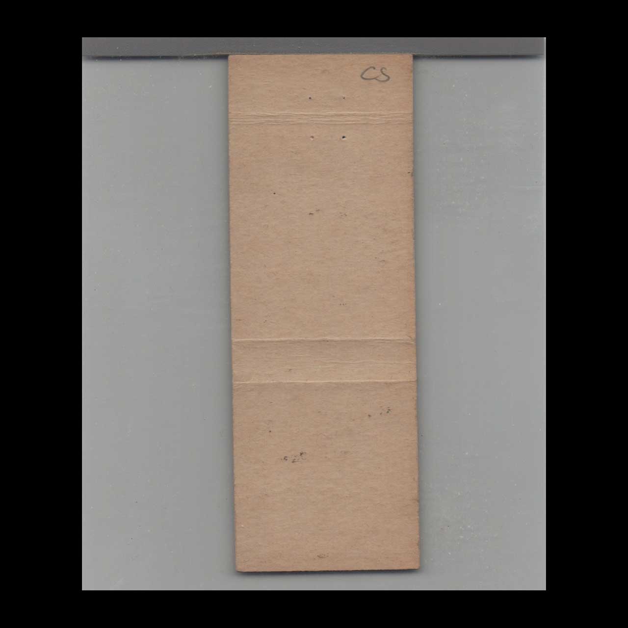 Matchbook Cover Hand Hotel Fairplay CO Orange Matchbook Cover Hand Hotel Fairplay CO Orange