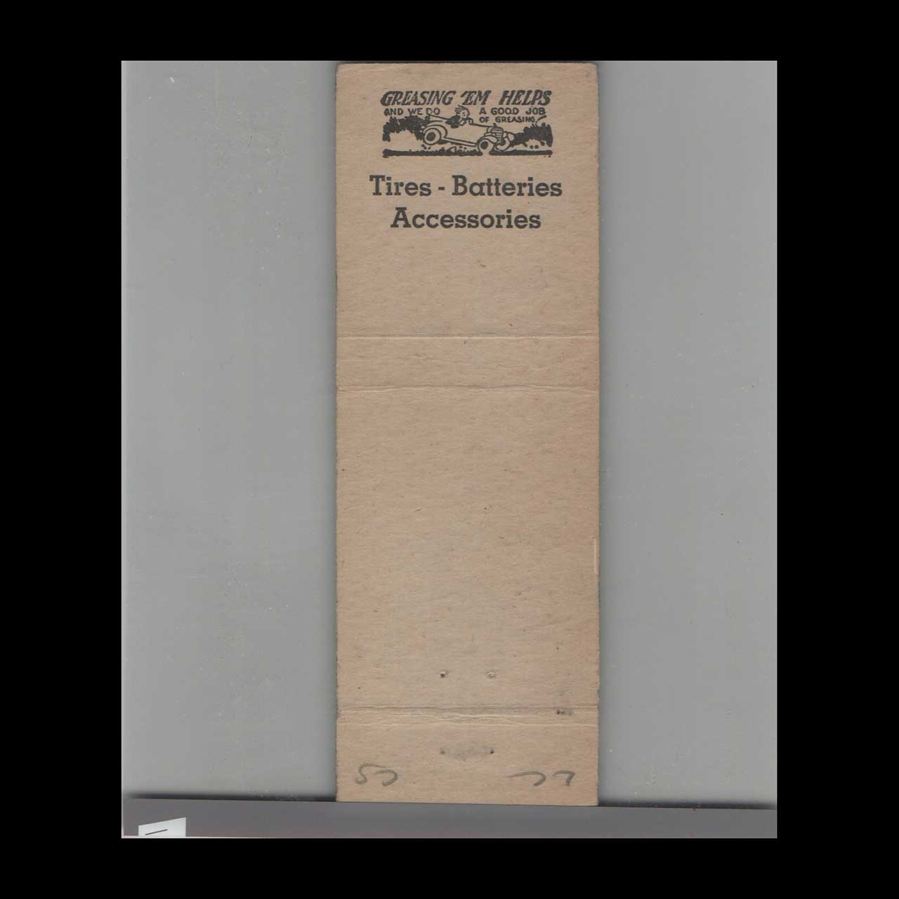 The Point Standard Service Hastings NE Matchbook Cover The Point Standard Service Hastings NE Matchbook Cover