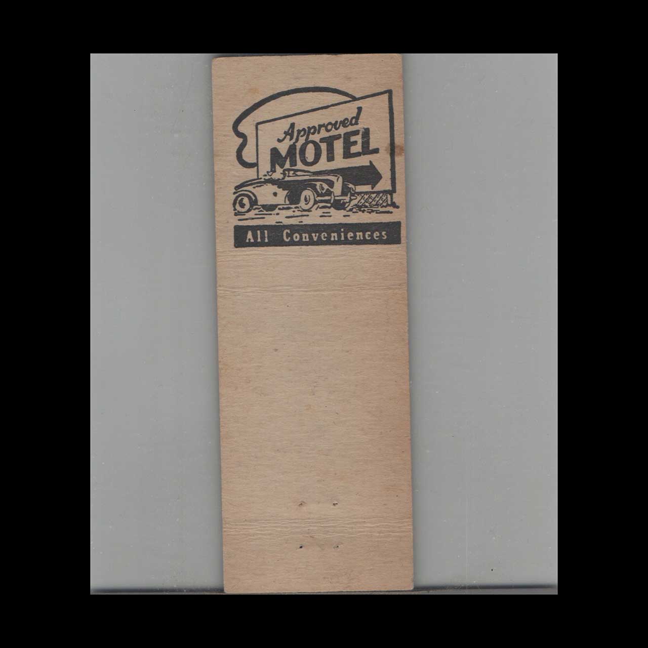 Matchbook Cover Shaws Motel in Tampa FL Matchbook Cover Shaws Motel in Tampa FL