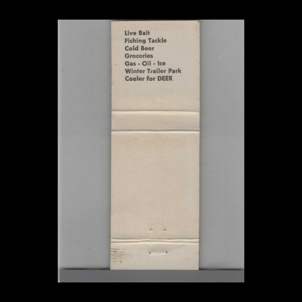 Matchbook Cover IC Country Store Mesick MI Matchbook Cover IC Country Store Mesick MI