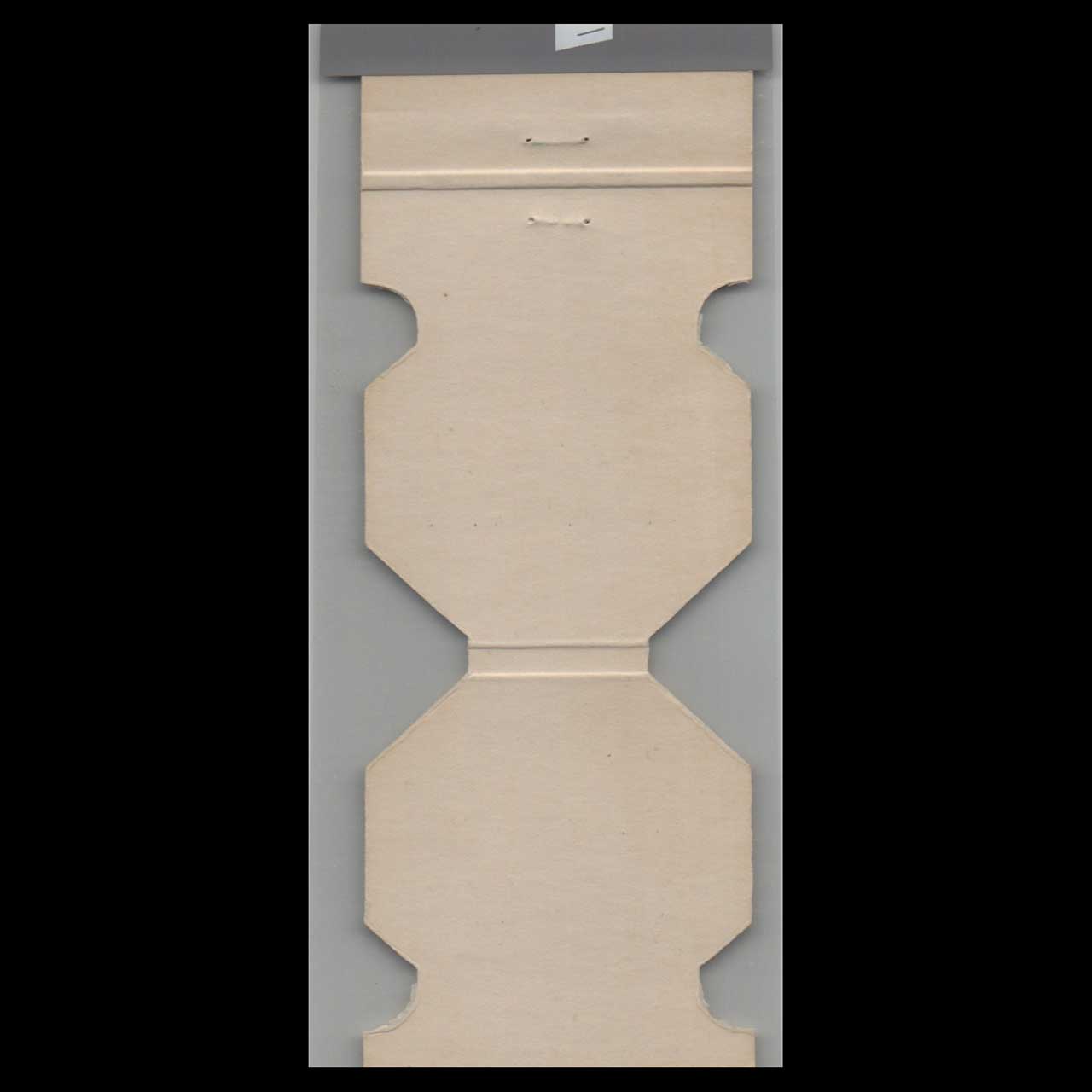 Lewisville National Bank Die Cut Matchbook Cover Lewisville National Bank Die Cut Matchbook Cover