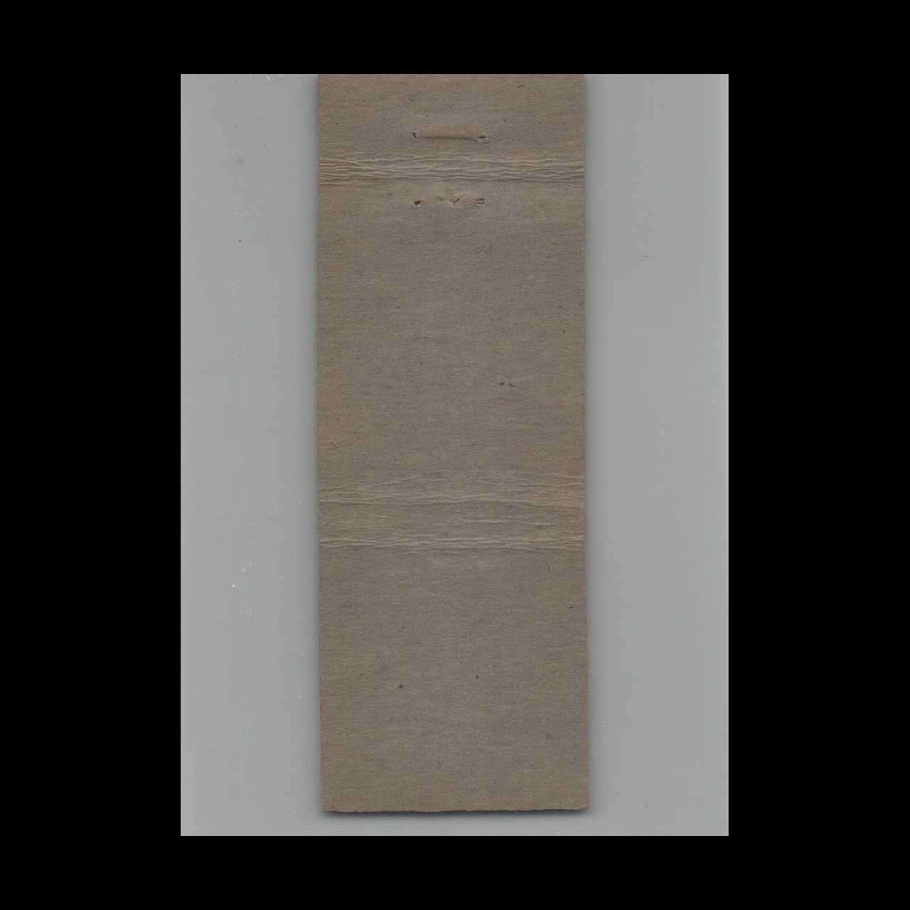 1930s Advance Match Brusts Hotel Buel IL Matchbook Cover 1930s Advance Match Brusts Hotel Buel IL Matchbook Cover