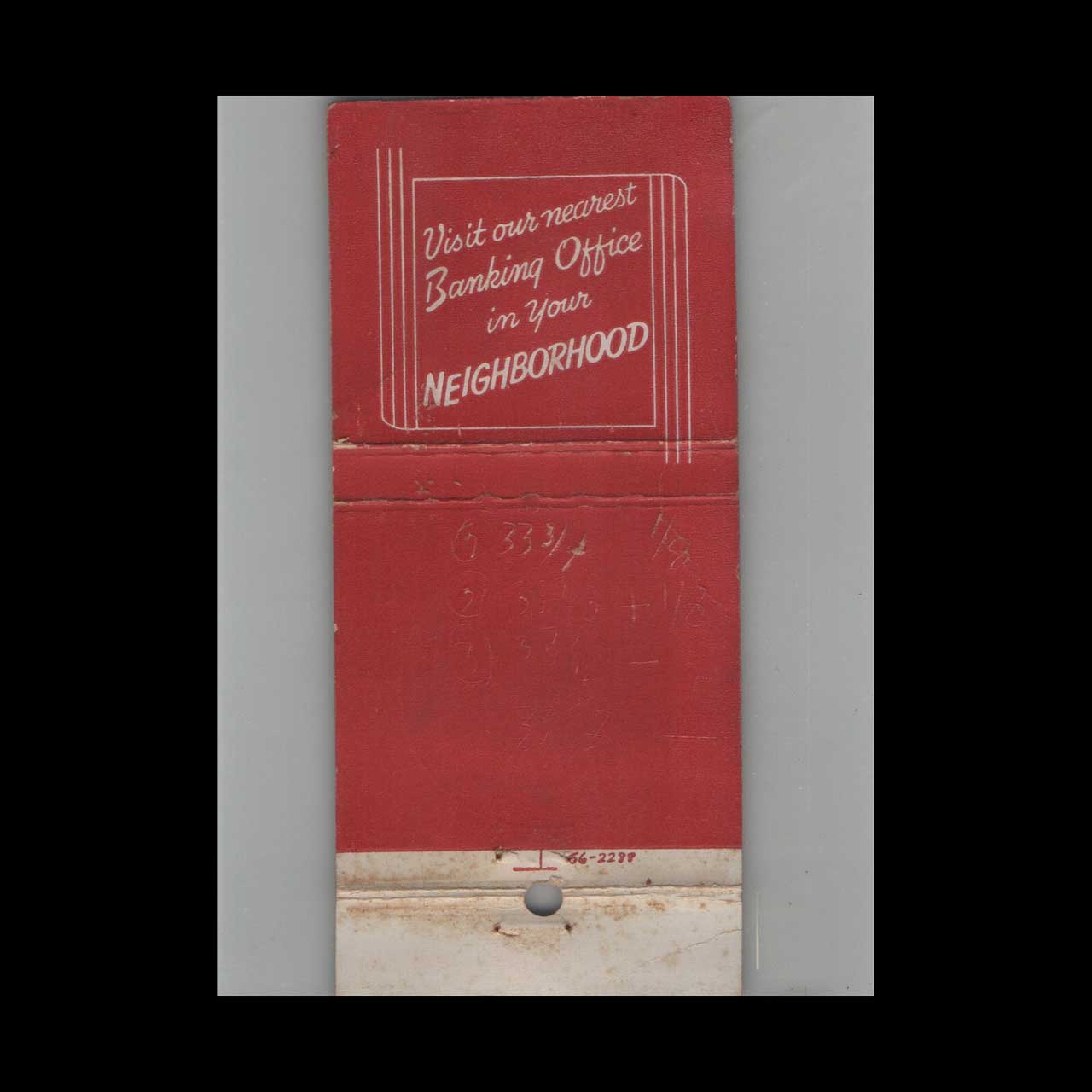 Matchbook Cover The Detroit Bank and Trust Co Ferndale MI Matchbook Cover The Detroit Bank and Trust Co Ferndale MI