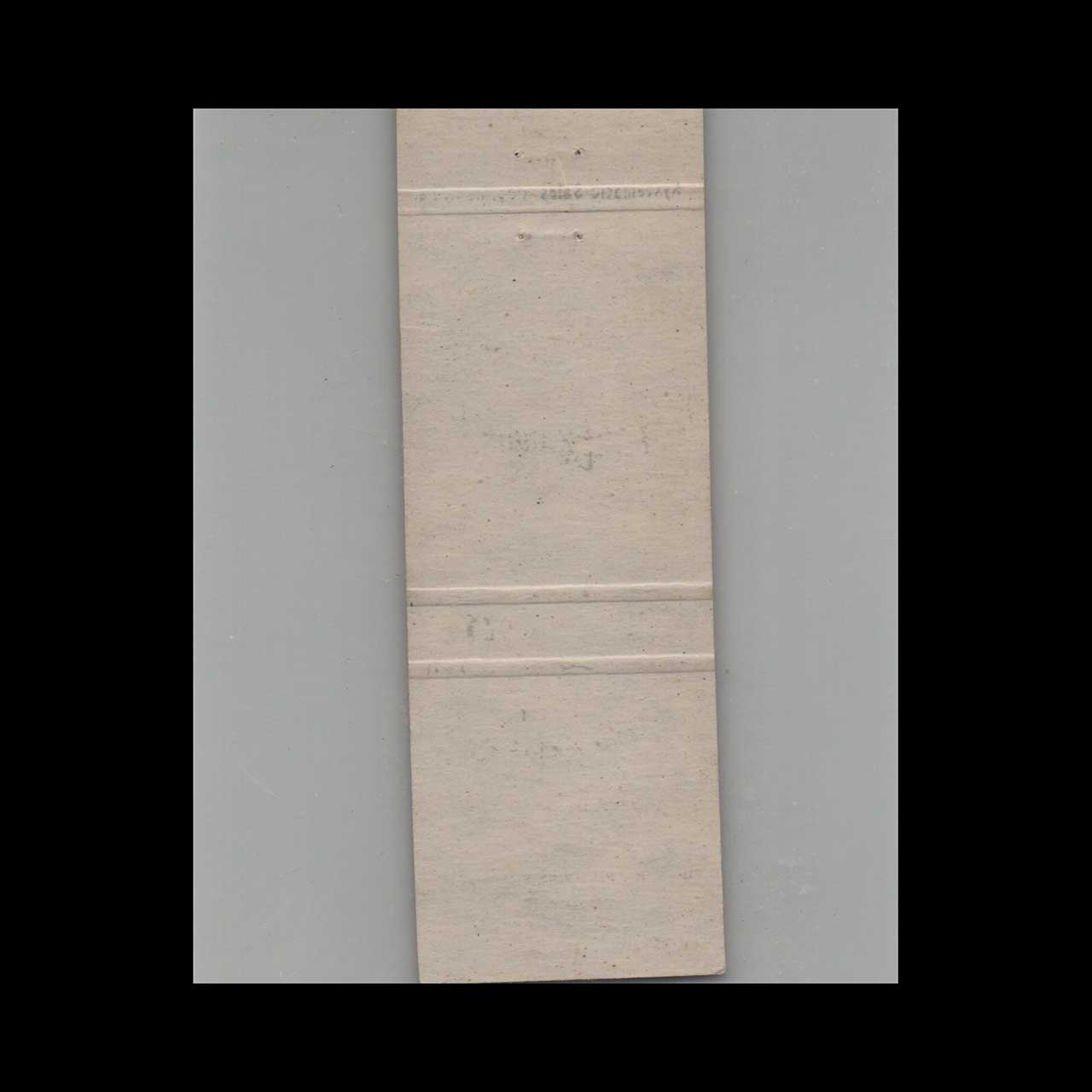 Matchbook Cover Monkey Bar York PA Matchbook Cover Monkey Bar York PA