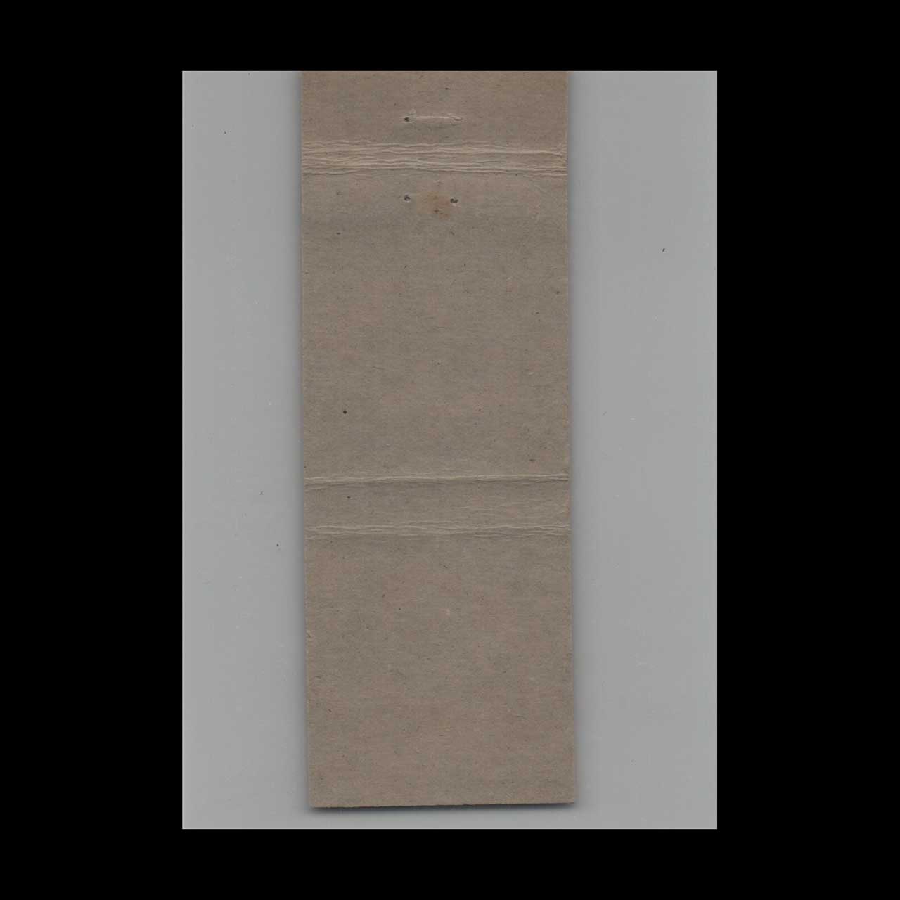 Matchbook Cover Hotel Admiral Beathy St John NB Matchbook Cover Hotel Admiral Beathy St John NB