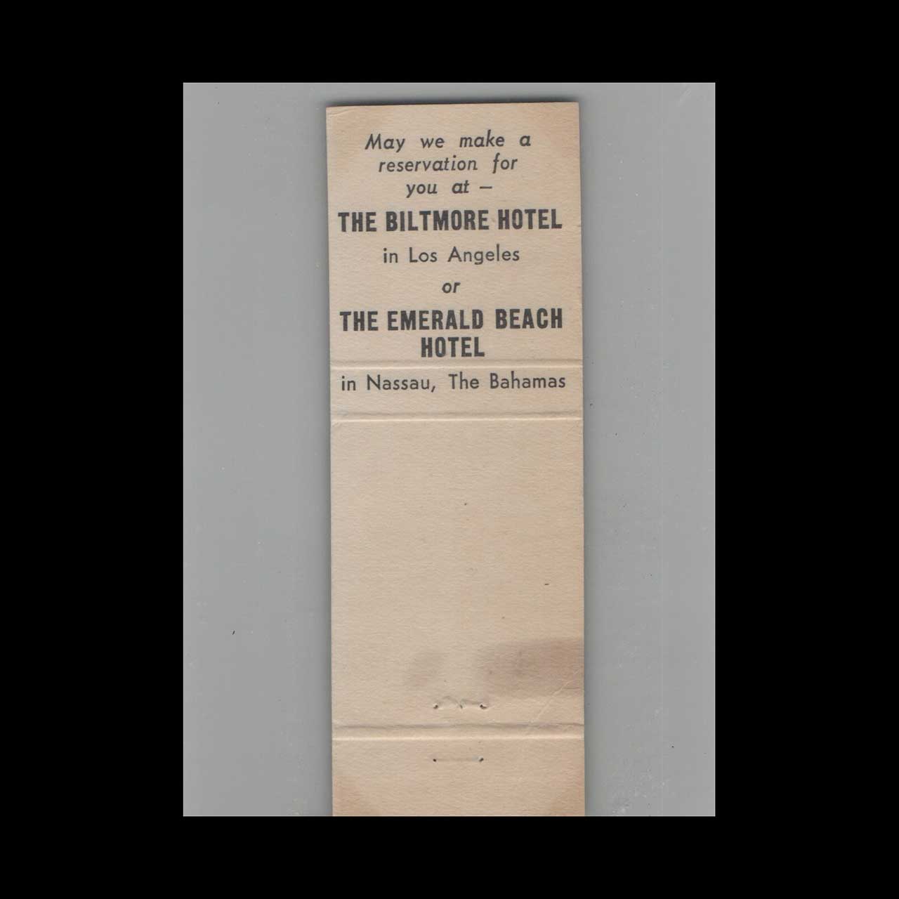 Matchbook Cover Hotel Adolphus Dallas TX Red #1 Matchbook Cover Hotel Adolphus Dallas TX Red #1