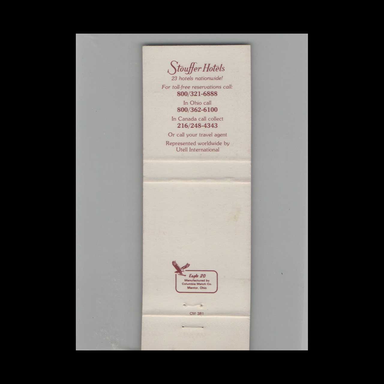 Matchbook Cover Abricot Restaurant The Hamilton Hotel Itasca IL Matchbook Cover Abricot Restaurant The Hamilton Hotel Itasca IL