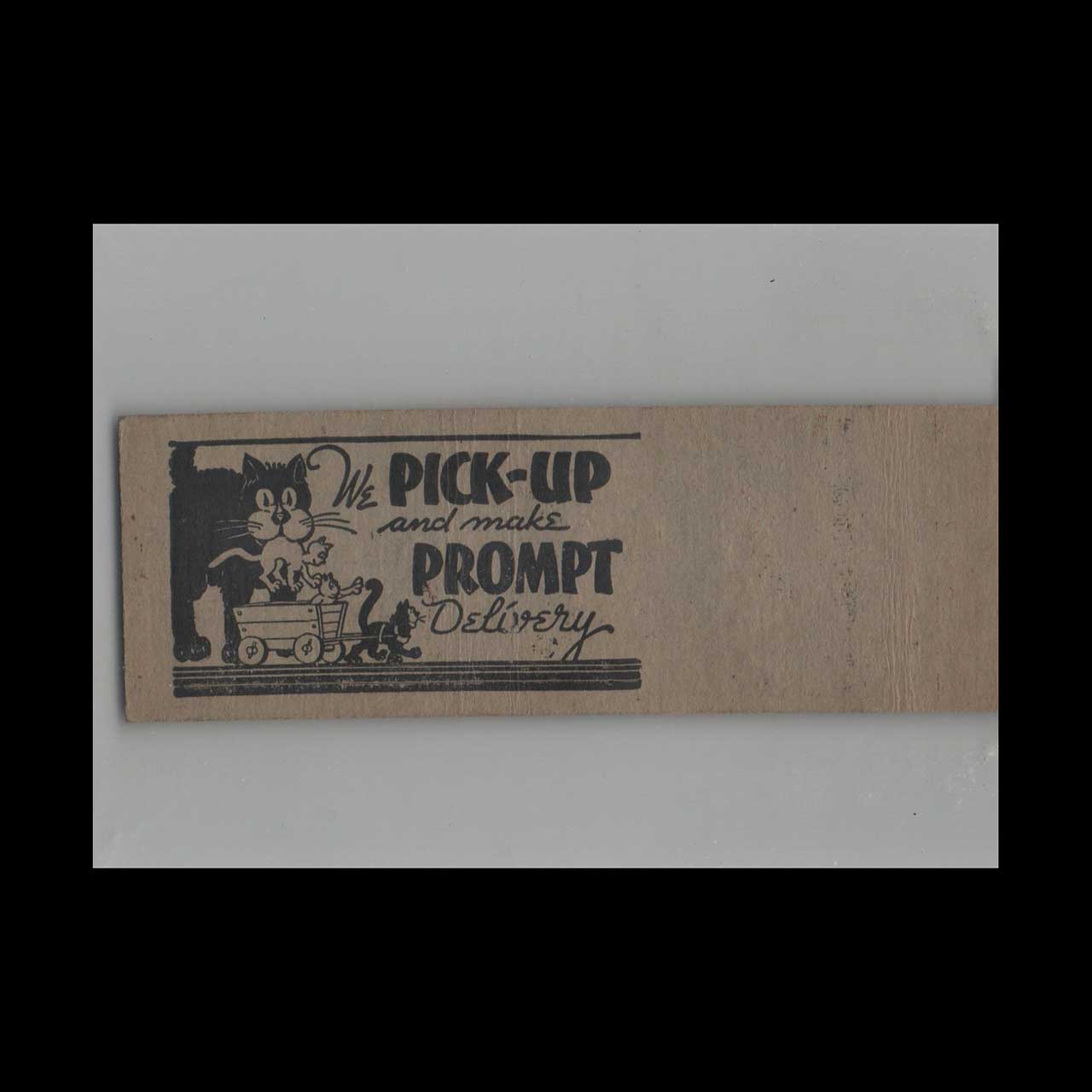 Vern Gresly Texaco Gas Station Matchbook Cover Vern Gresly Texaco Gas Station Matchbook Cover