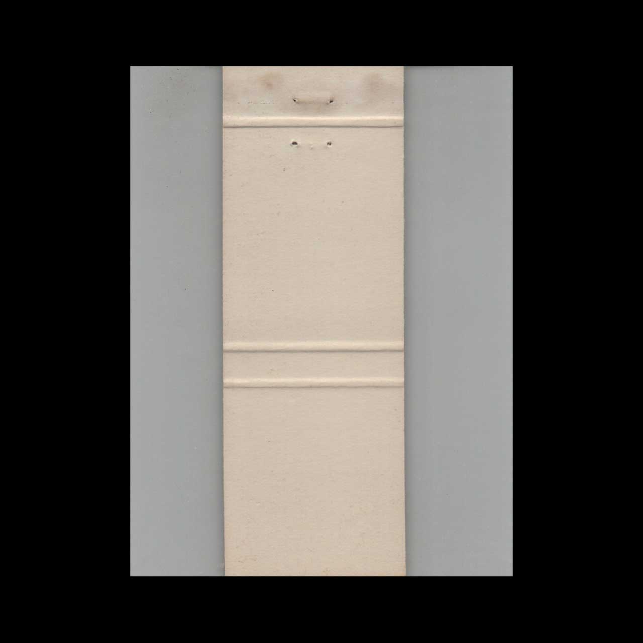 Matchbook Cover Buffalo Head Hotel Forest Port Matchbook Cover Buffalo Head Hotel Forest Port