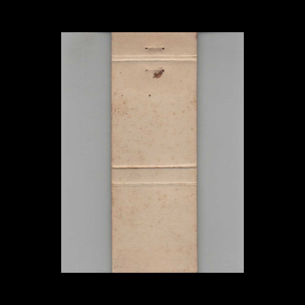 Matchbook Cover New Buffalo Restaurant Duncannon PA White Matchbook Cover New Buffalo Restaurant Duncannon PA White