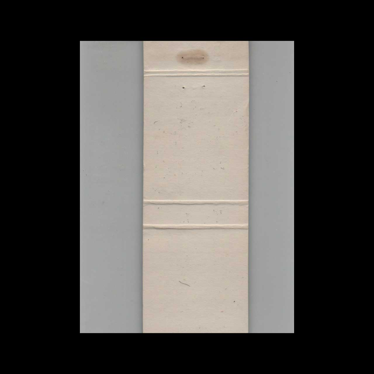 Matchbook Cover Overshoe Club Hudson WI Blue Matchbook Cover Overshoe Club Hudson WI Blue