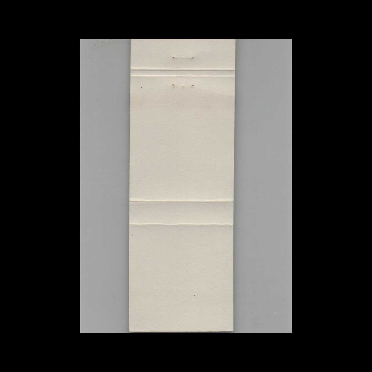 Matchbook Cover The Clam Shell St Augustine FL Matchbook Cover The Clam Shell St Augustine FL