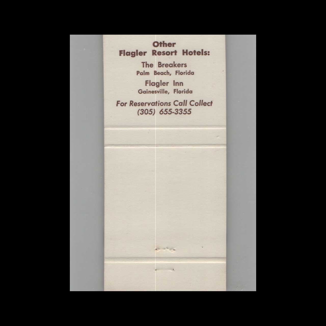 Ponce De Leon Country Club Matchbook Cover St Augustine Ponce De Leon Country Club Matchbook Cover St Augustine