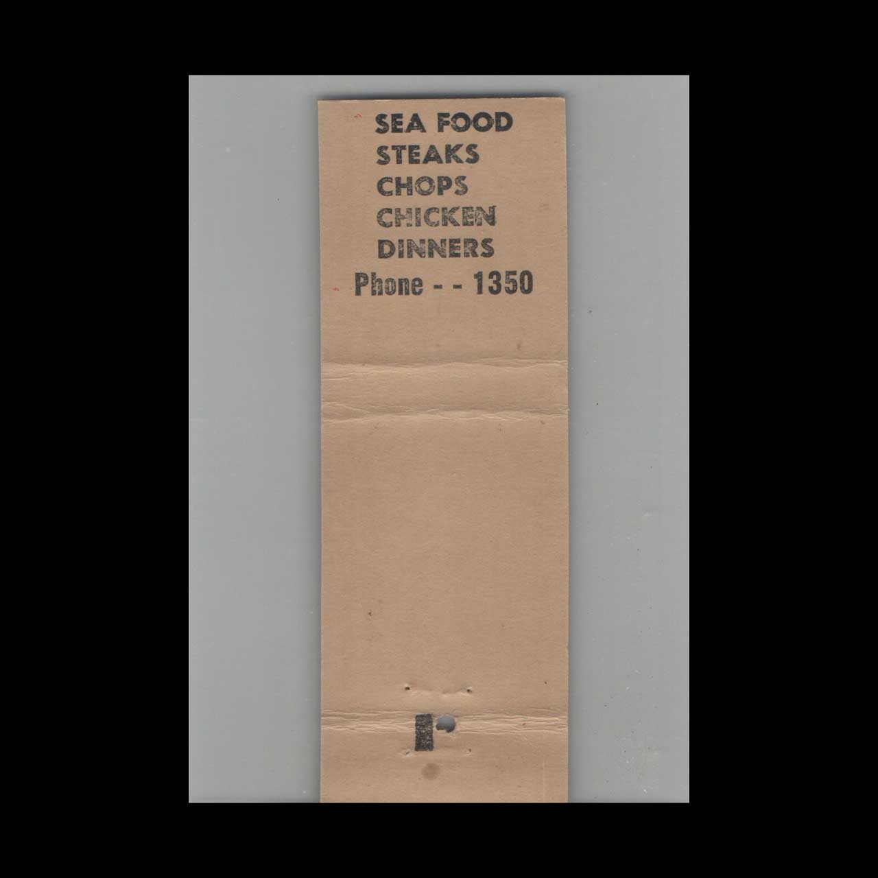 New Villa Nite Club La Crosse WI Matchbook Cover New Villa Nite Club La Crosse WI Matchbook Cover