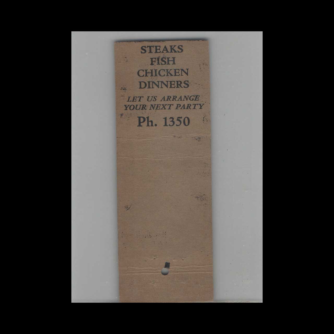 New Villa Nite Club La Crosse WI Matchbook Cover New Villa Nite Club La Crosse WI Matchbook Cover