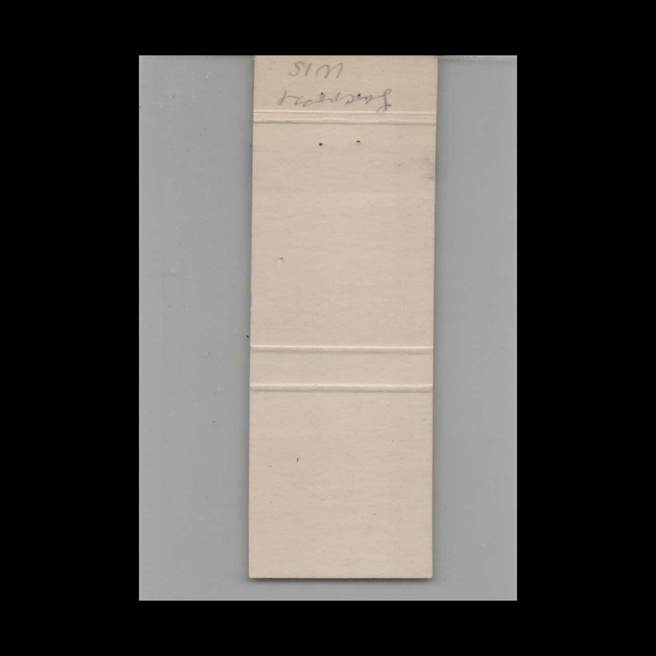 New Villa Nite Club La Crosse WI Matchbook Cover New Villa Nite Club La Crosse WI Matchbook Cover