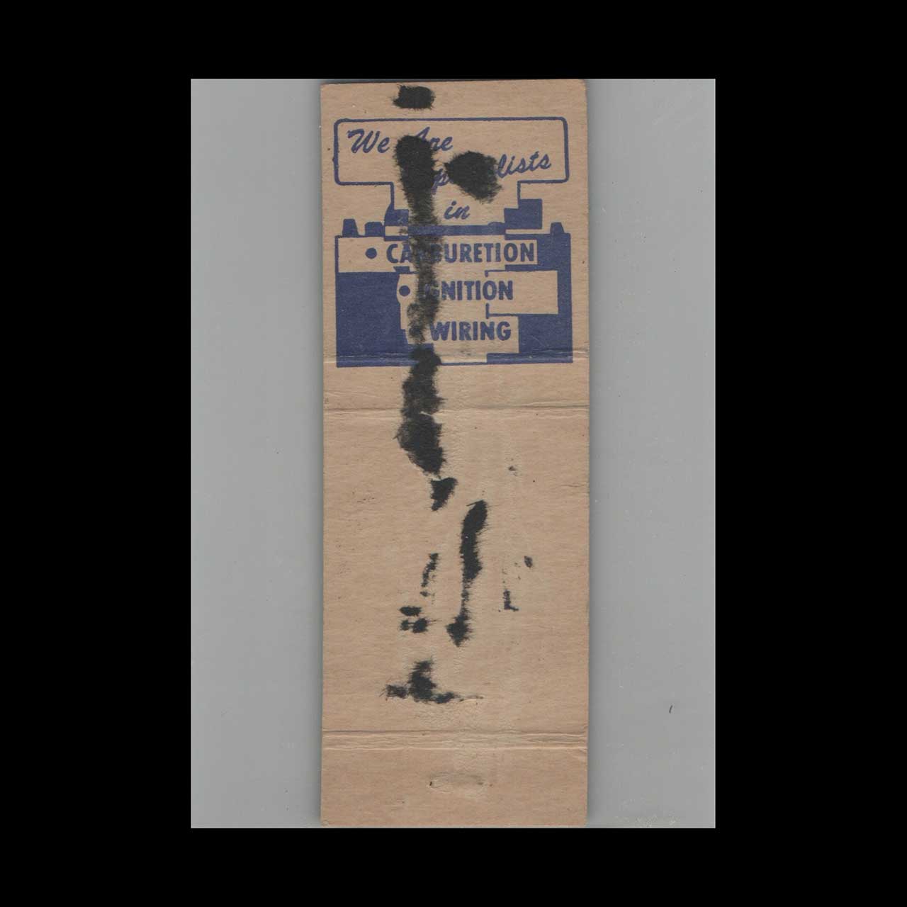 Schoonover Auto Repair Matchbook Cover St Paul MN Schoonover Auto Repair Matchbook Cover St Paul MN