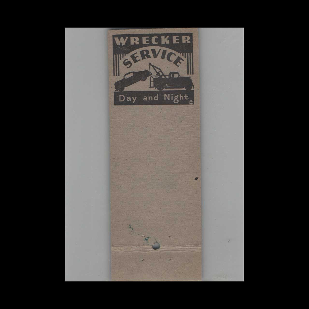 Midway Service Inc Matchbook Cover Dearborn MI Midway Service Inc Matchbook Cover Dearborn MI