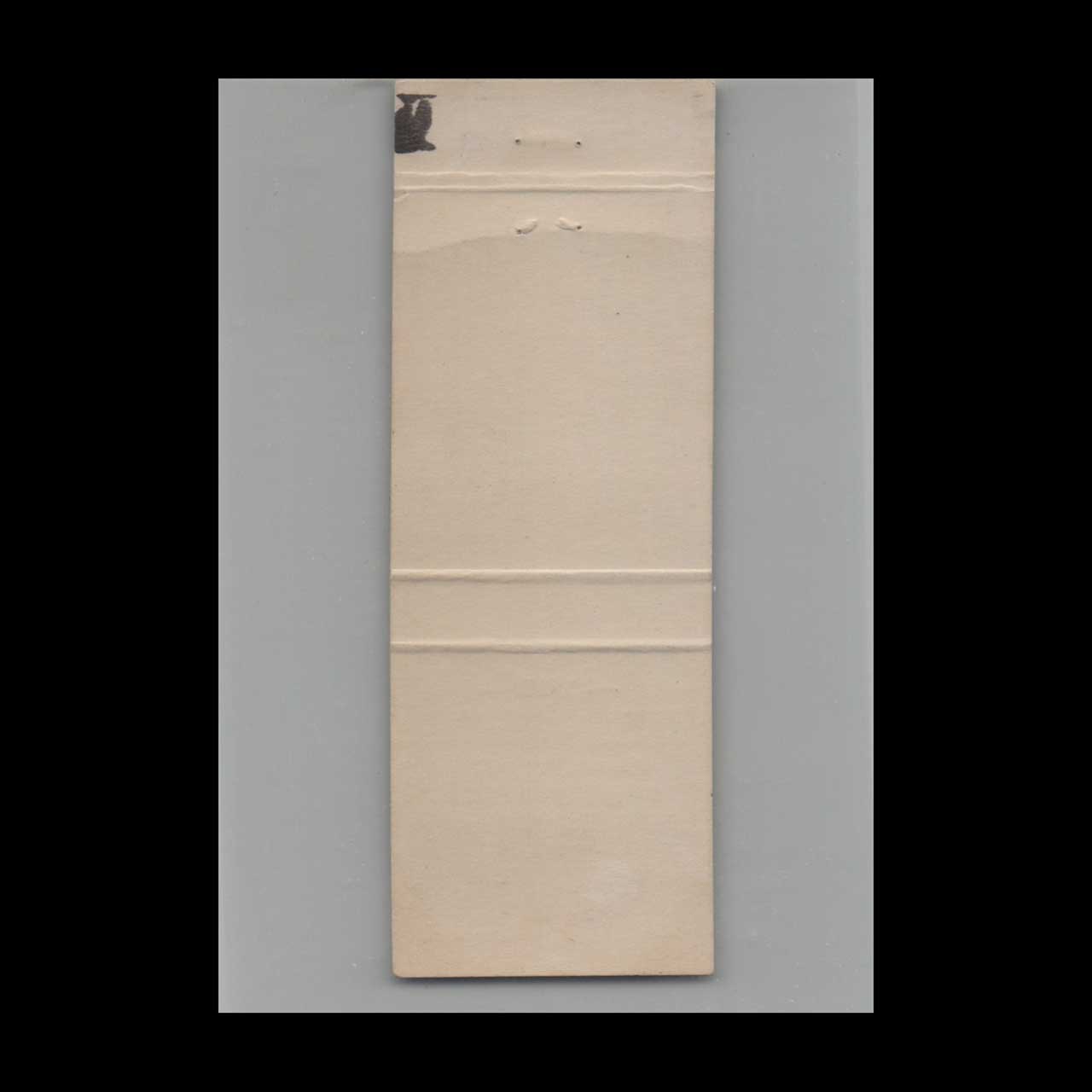 Matchbook Cover Isbell Motel Orlando FL White Matchbook Cover Isbell Motel Orlando FL White