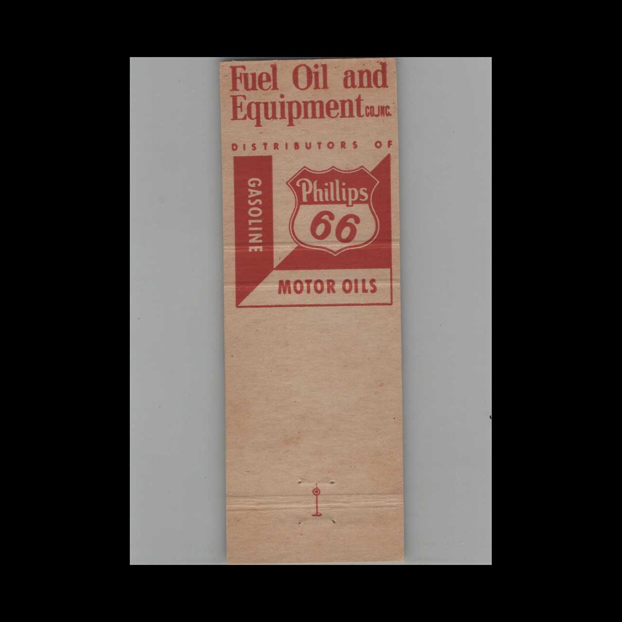 Phillips 66 Fuel Oil Matchbook Cover Roanoke VA Phillips 66 Fuel Oil Matchbook Cover Roanoke VA