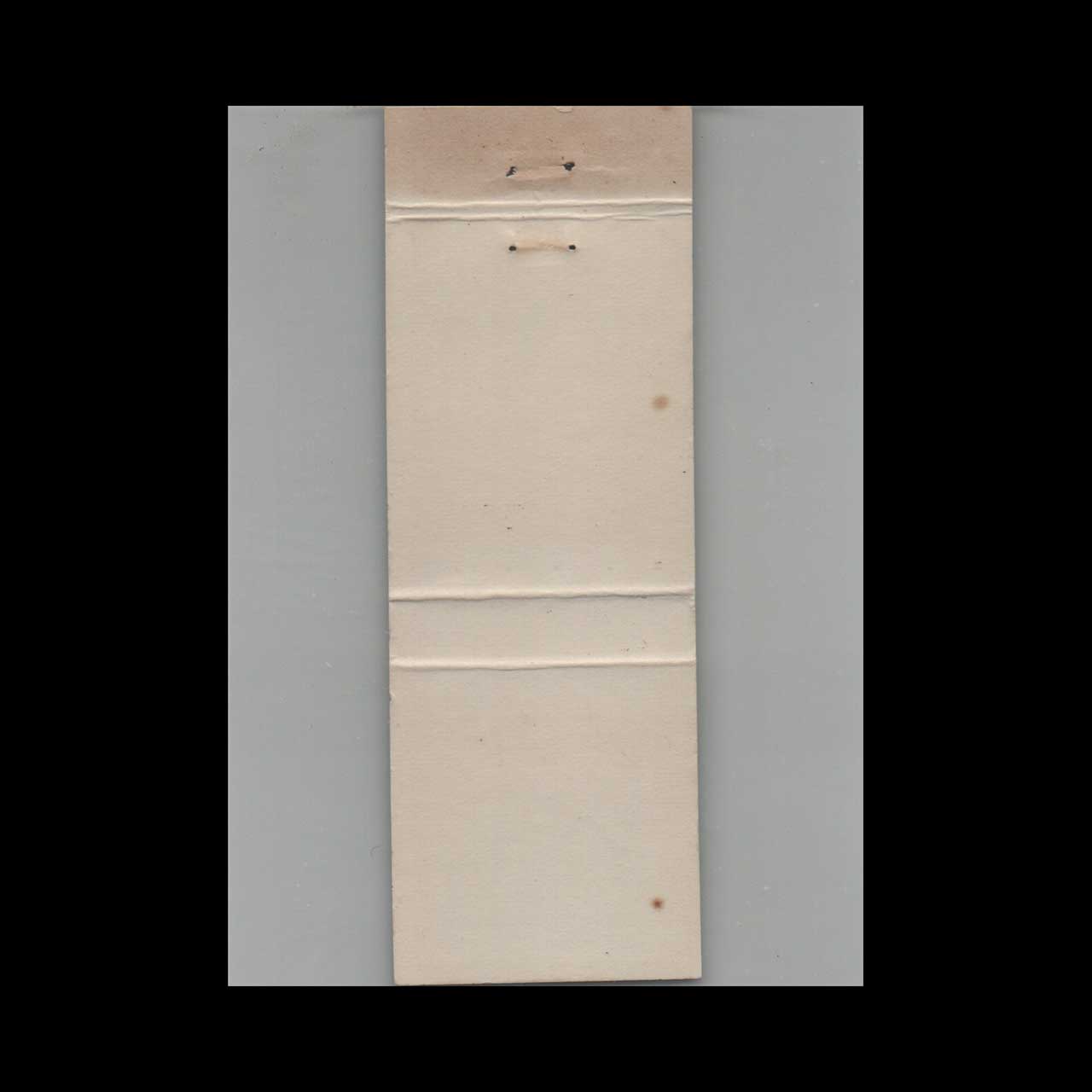 Matchbook Cover Bel Congo Motel Costa Mesa CA Blue Green Matchbook Cover Bel Congo Motel Costa Mesa CA Blue Green