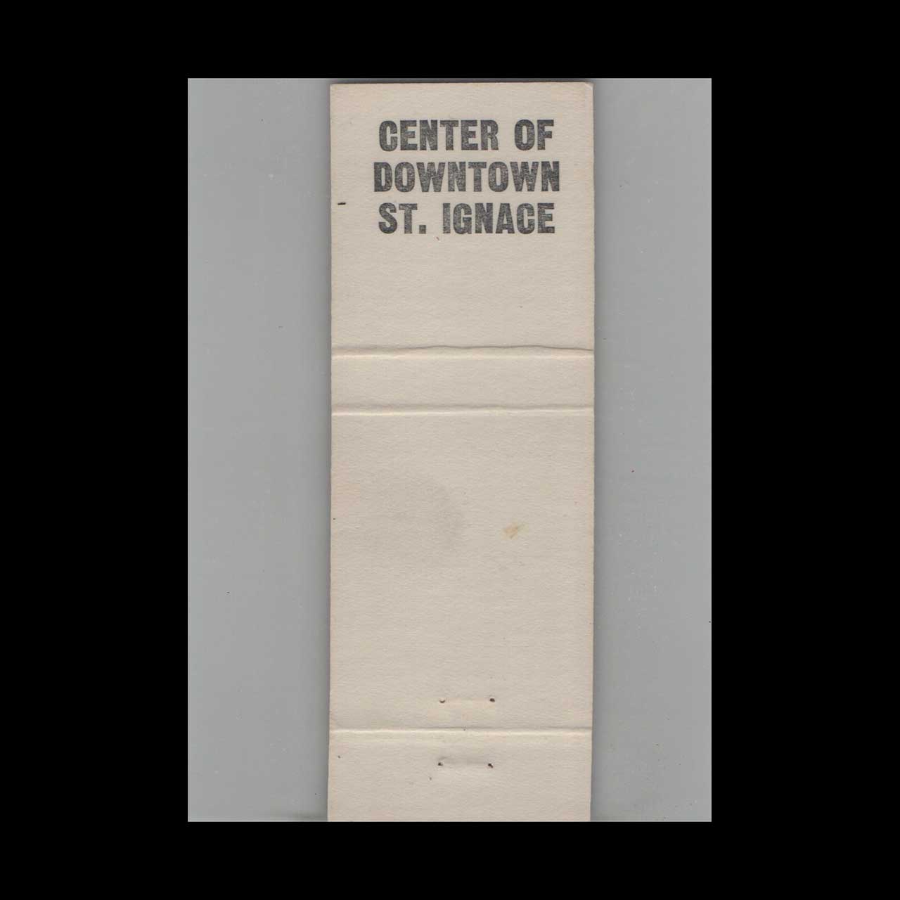 Matchbook Cover Belle Isle Inn St Ignace MI #2 Matchbook Cover Belle Isle Inn St Ignace MI #2