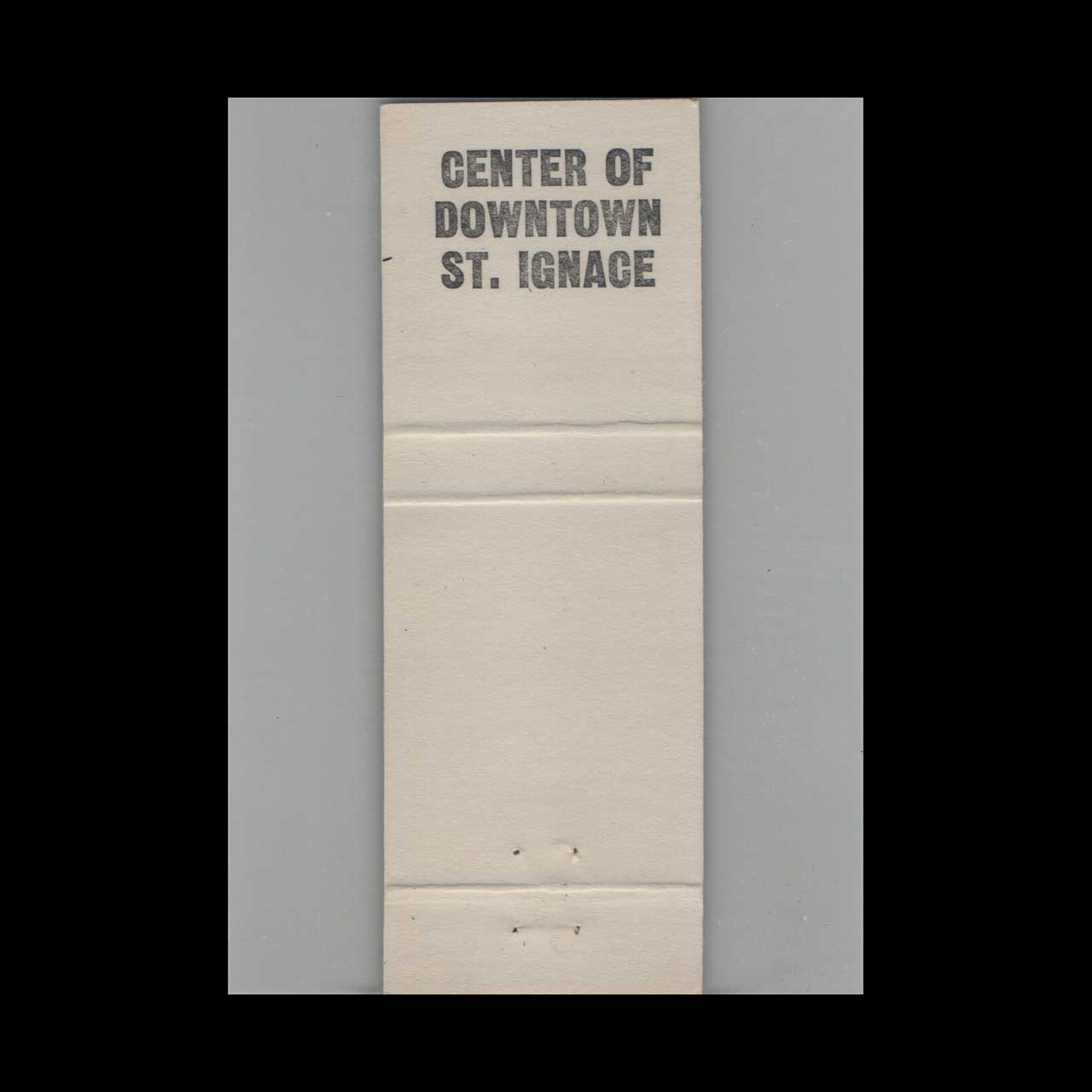 Matchbook Cover Belle Isle Inn St Ignace MI #3 Matchbook Cover Belle Isle Inn St Ignace MI #3