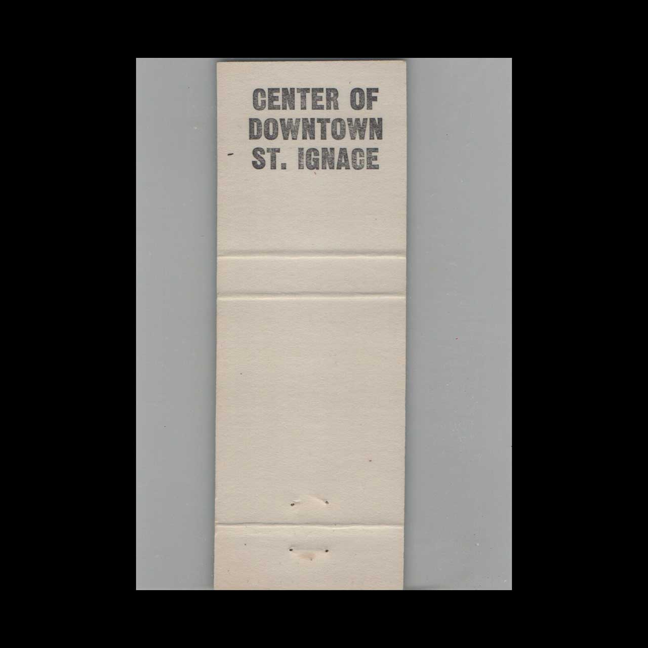 Matchbook Cover Belle Isle Inn St Ignace MI #4 Matchbook Cover Belle Isle Inn St Ignace MI #4