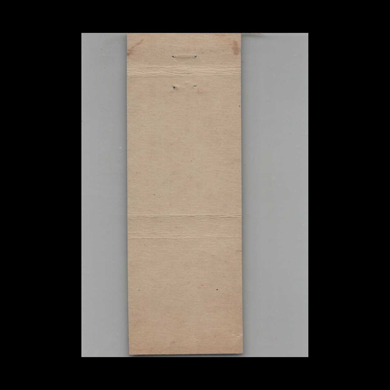 Matchbook Cover Hotel Belmont Cleveland OH Matchbook Cover Hotel Belmont Cleveland OH