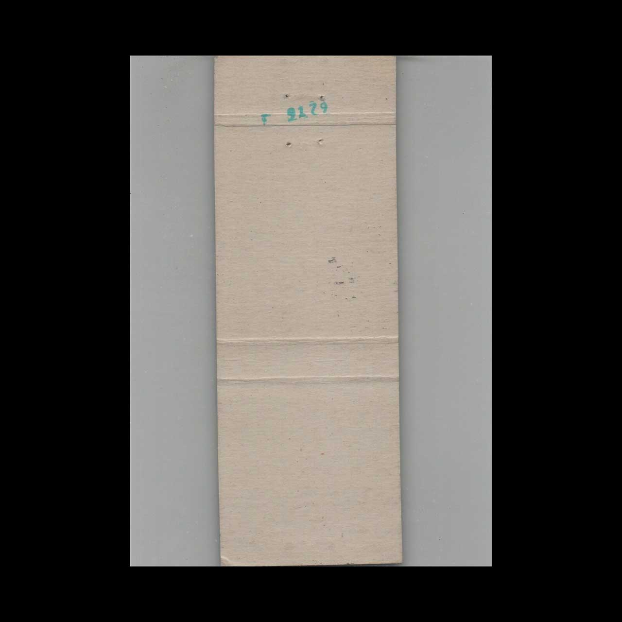 Matchbook Cover Hotel Belmont Cleveland OH Matchbook Cover Hotel Belmont Cleveland OH