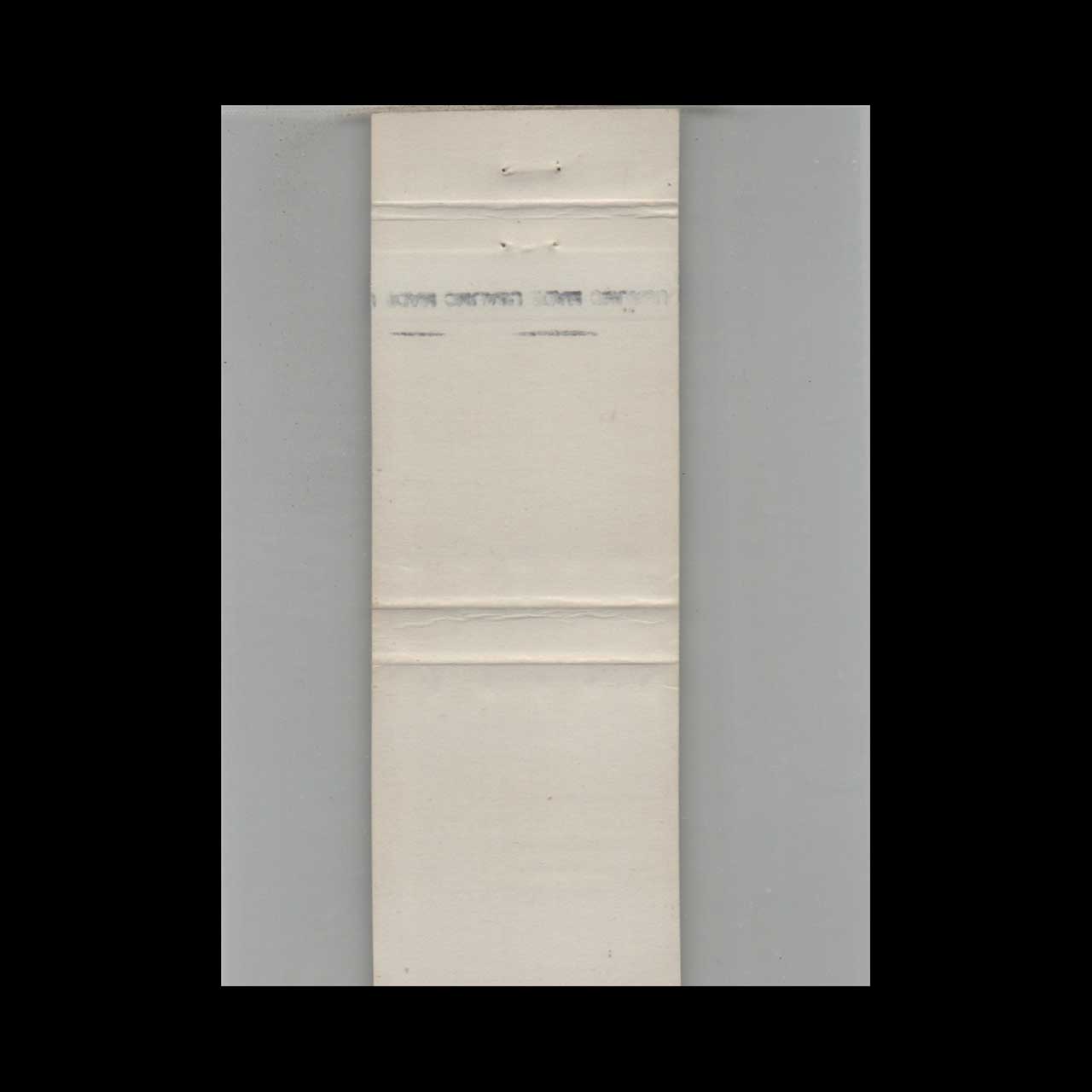 Matchbook Cover Bel Aire Motel Burlington VT Matchbook Cover Bel Aire Motel Burlington VT