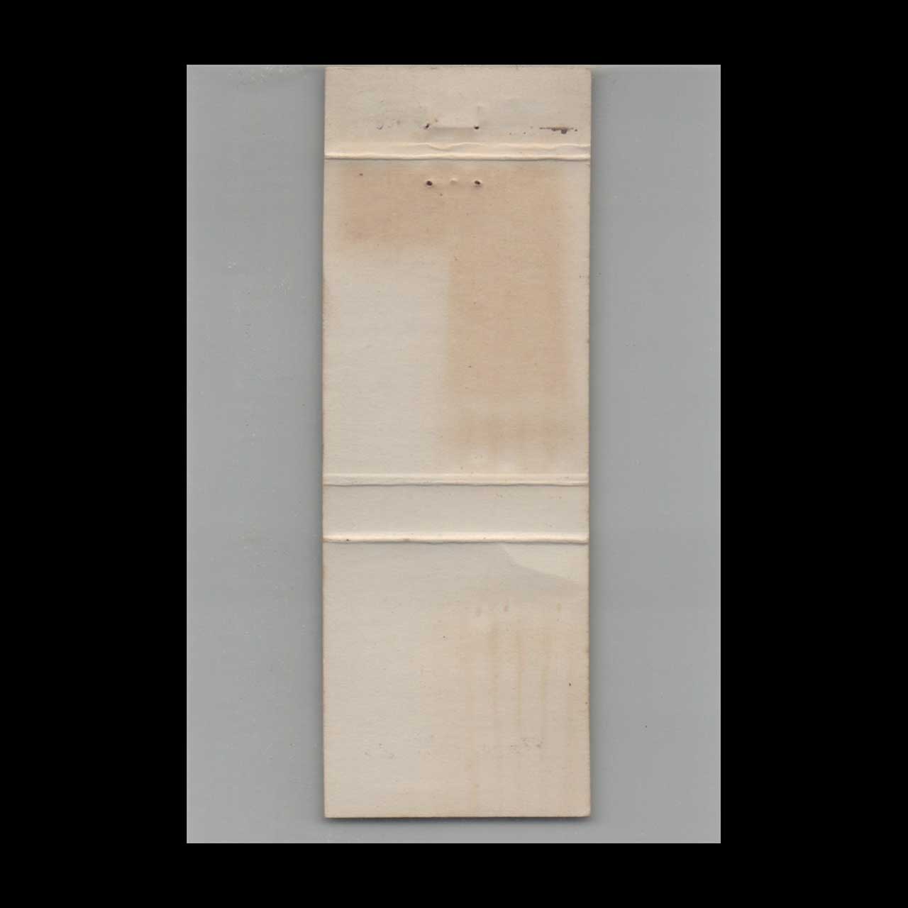 Mercury Fish and Chips Detroit MI Matchbook Cover Mercury Fish and Chips Detroit MI Matchbook Cover