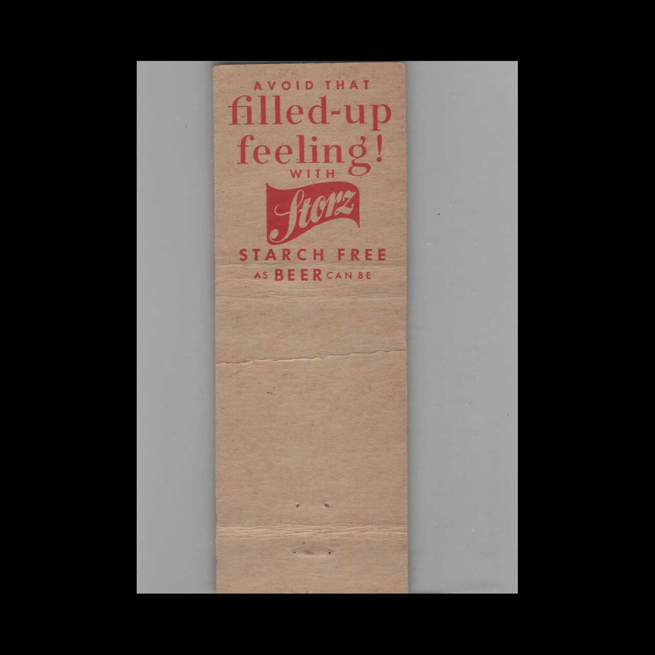Matchbook Cover Storz Beer Haps Foland Store Magnolia IA Matchbook Cover Storz Beer Haps Foland Store Magnolia IA