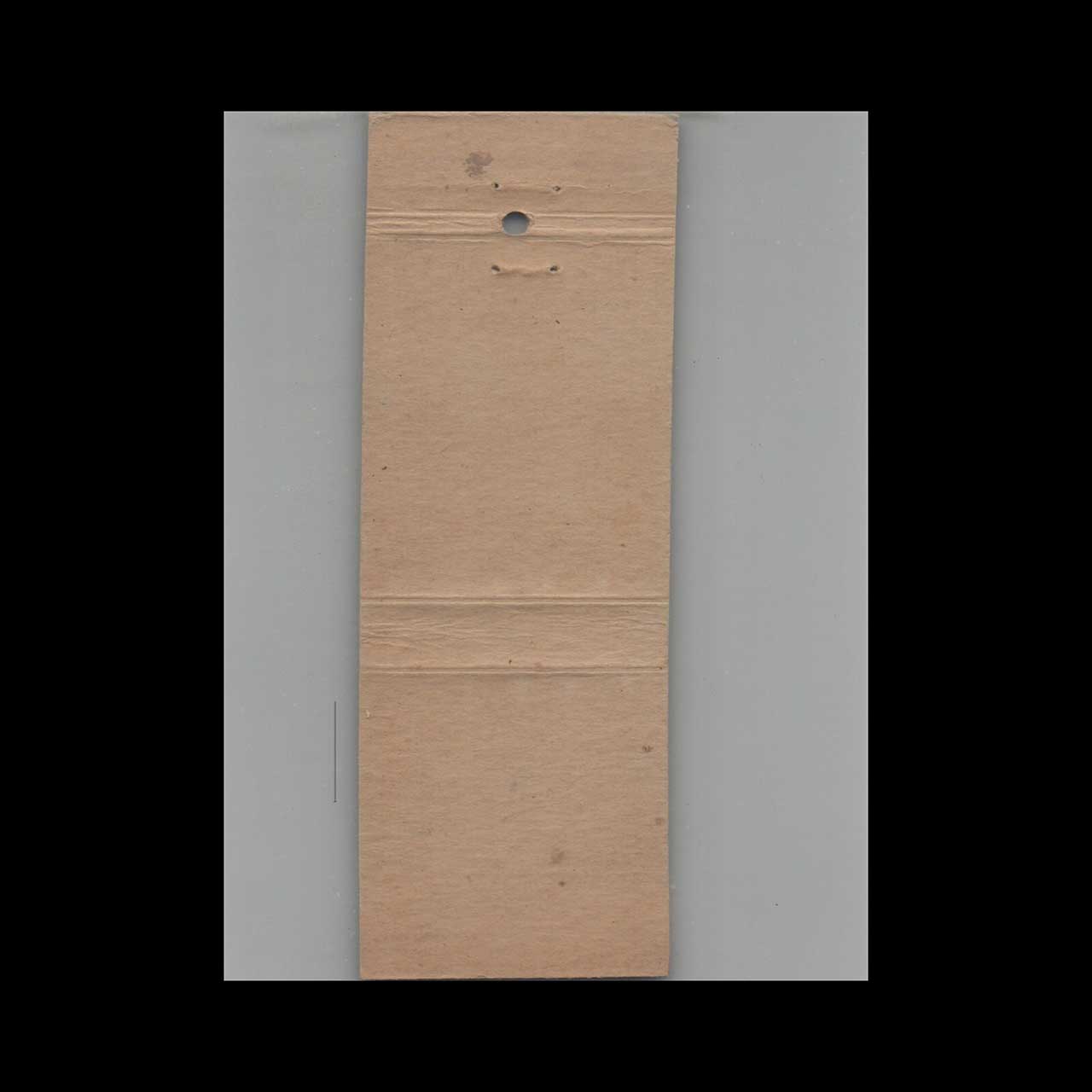 Contour Matchbook Cover Somersault Hotel Boston MA Contour Matchbook Cover Somersault Hotel Boston MA