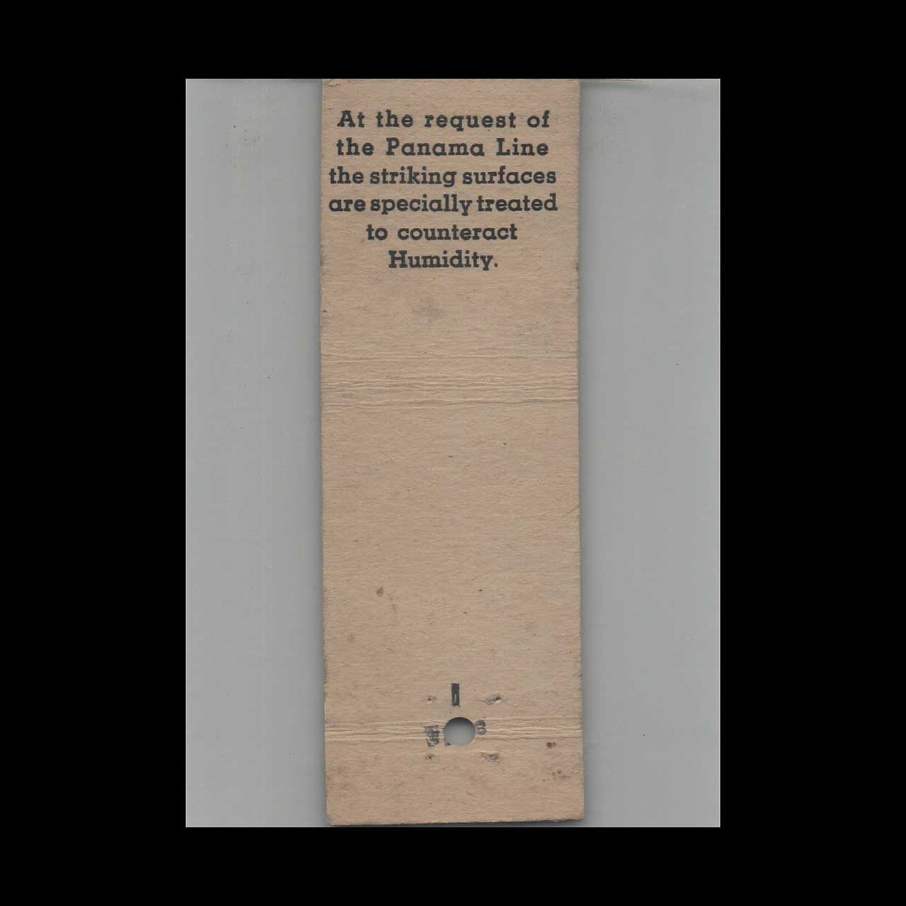 Panama Line Matchbook Cover SS Panama & Cristobal Panama Line Matchbook Cover SS Panama & Cristobal