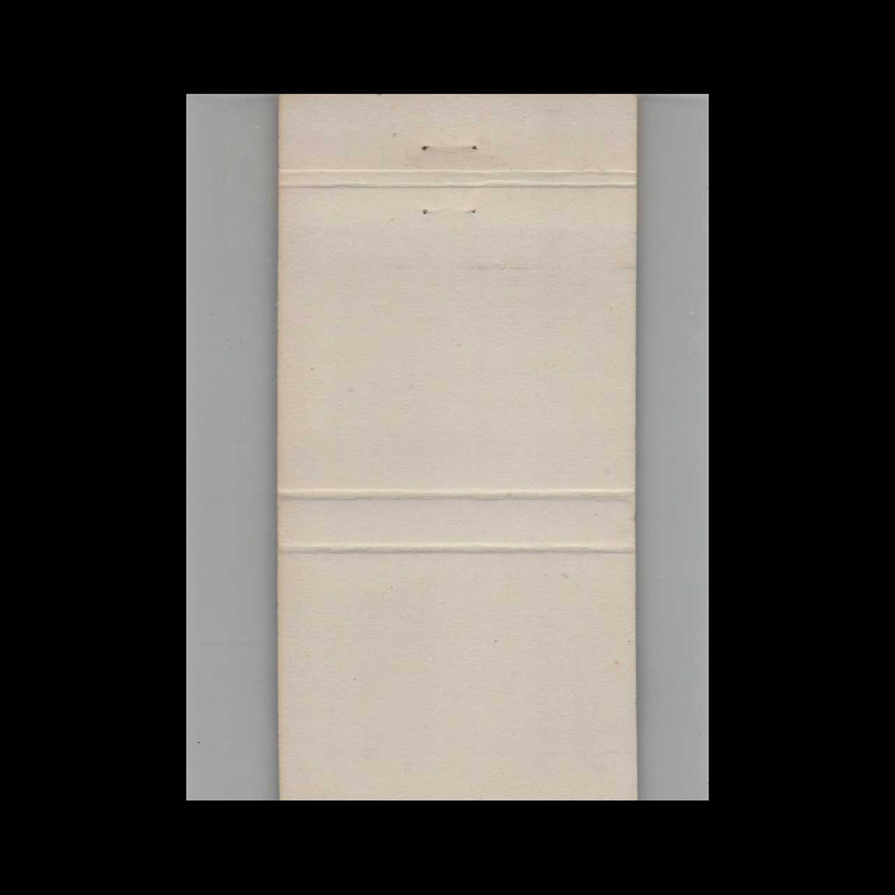 Devils Head Ski Golf Tennis Matchbook Cover Merrimac WI Devils Head Ski Golf Tennis Matchbook Cover Merrimac WI