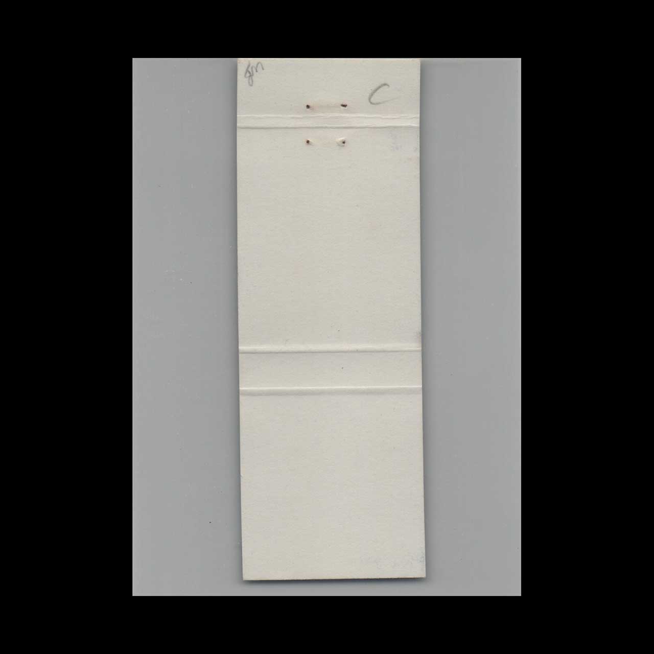 Matchbook Cover Gilligans Seafood & Oyster Bar Destin FL Matchbook Cover Gilligans Seafood & Oyster Bar Destin FL